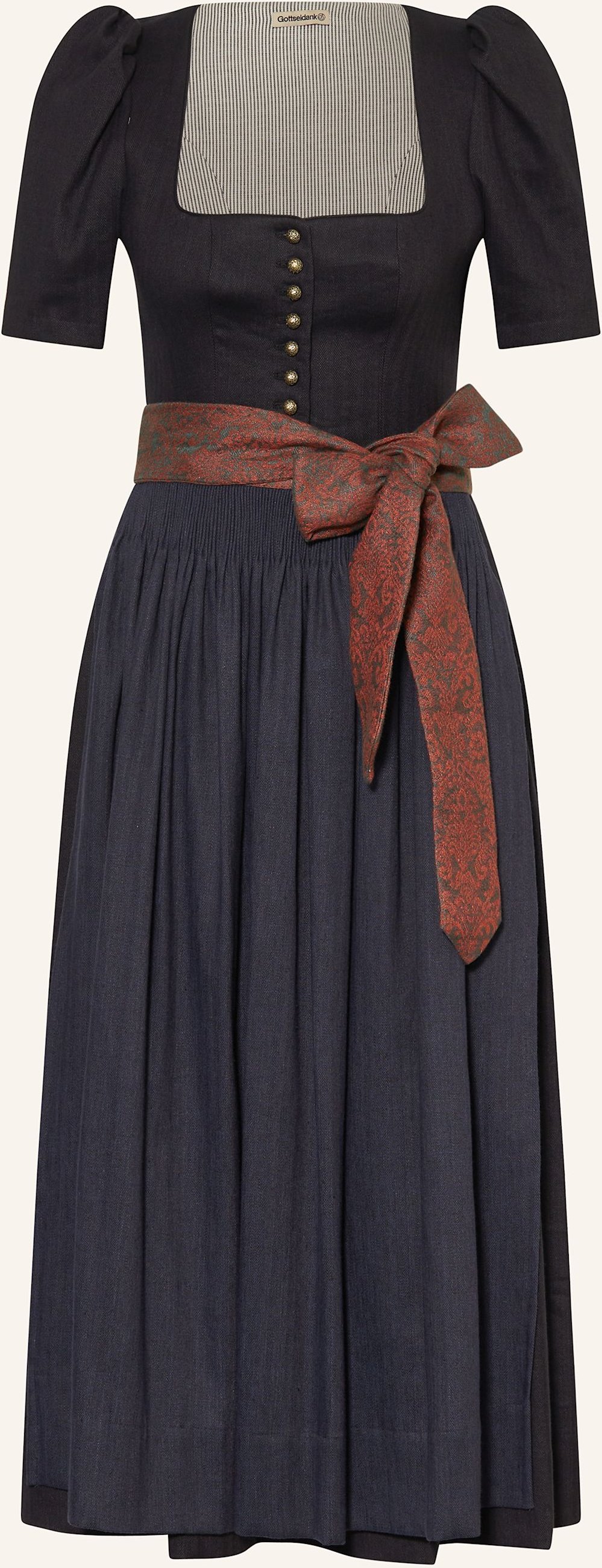 Gottseidank Dirndl Hanni blau