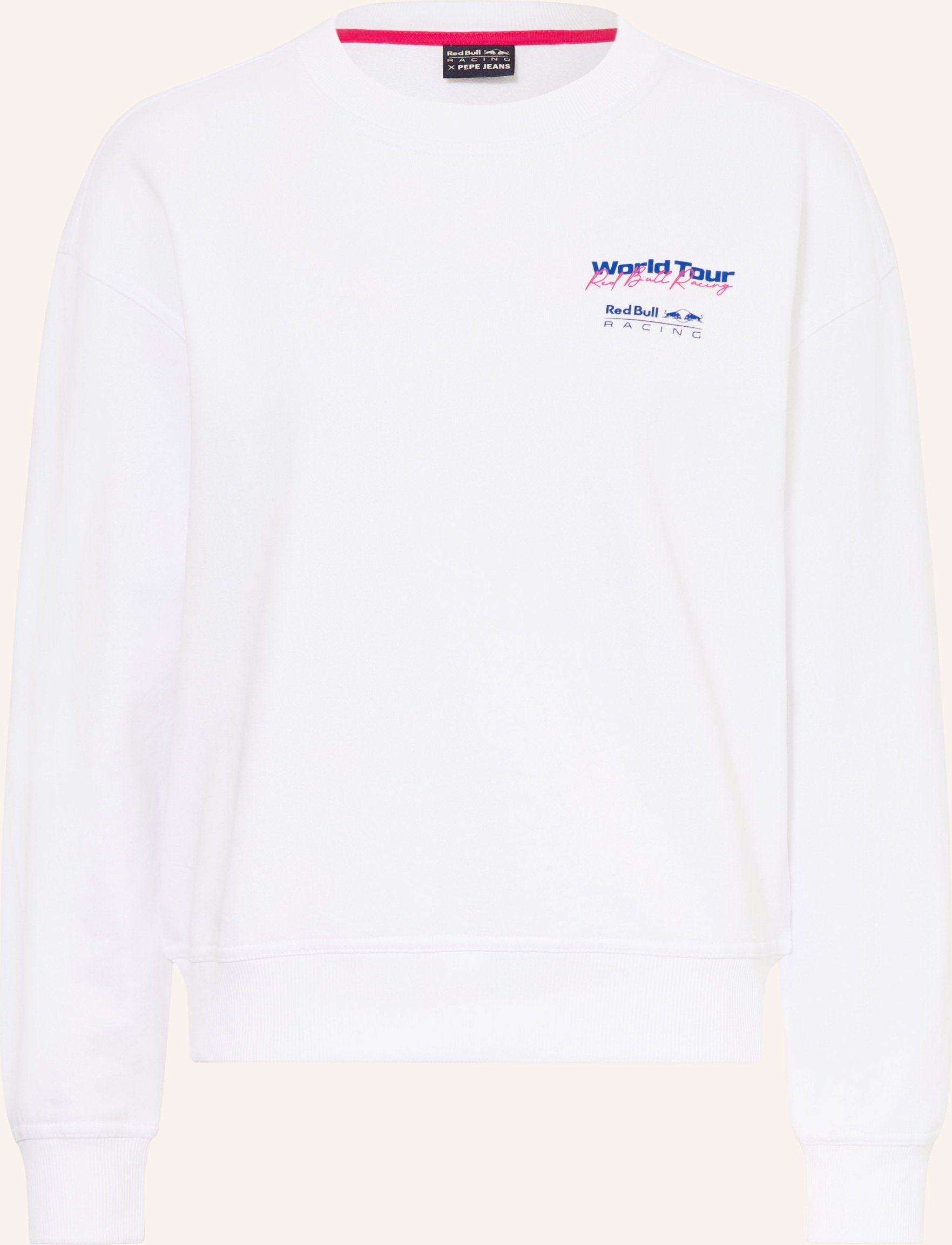 Red Bull Racing X Pepe Jeans Sweatshirt weiss