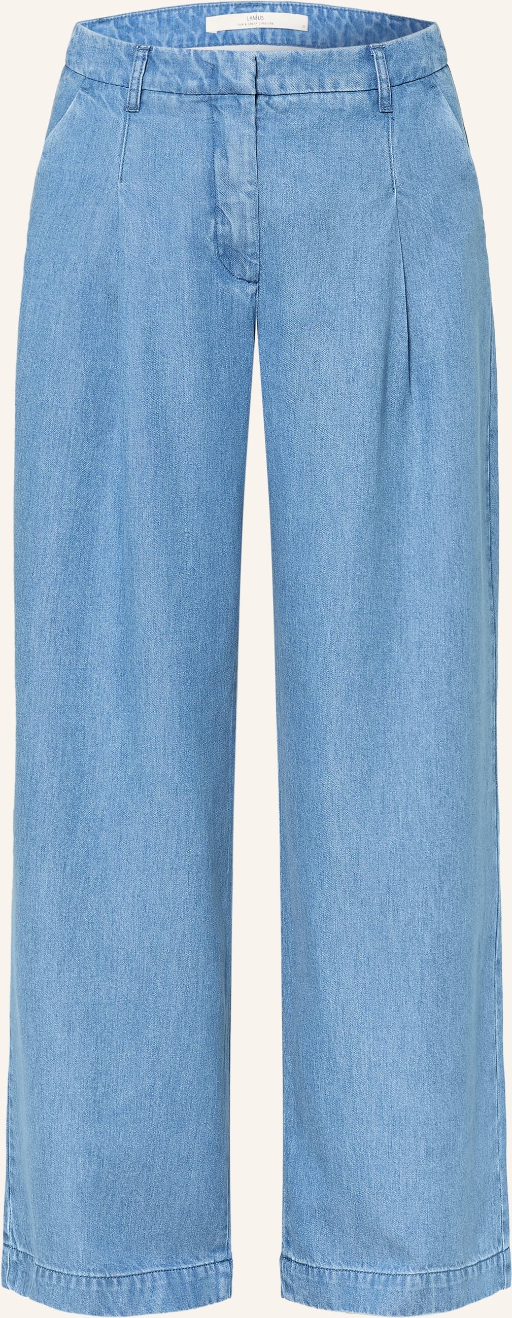 Lanius Wide Leg Jeans blau