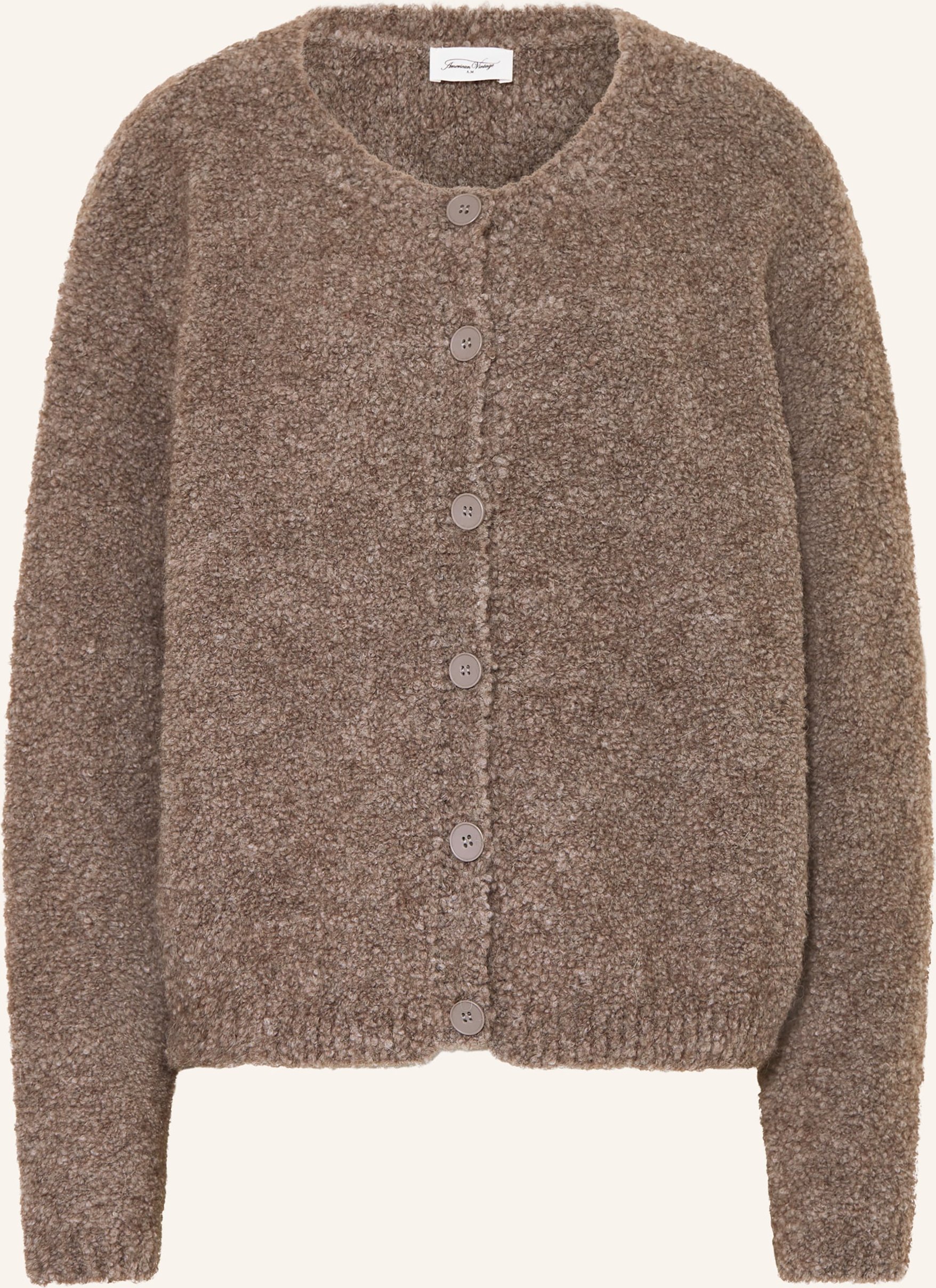 American Vintage Strickjacke Zolly beige