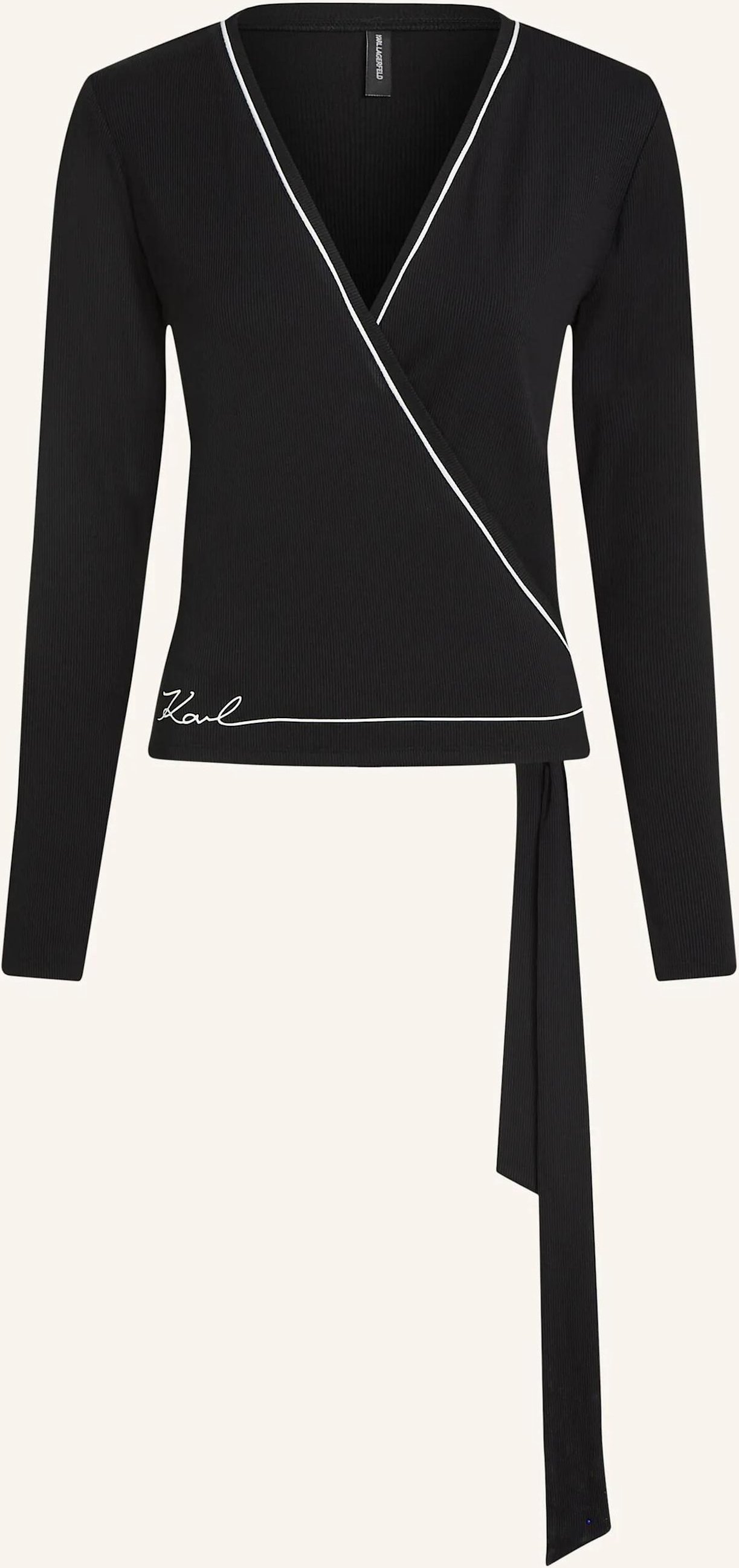 Karl Lagerfeld Top schwarz