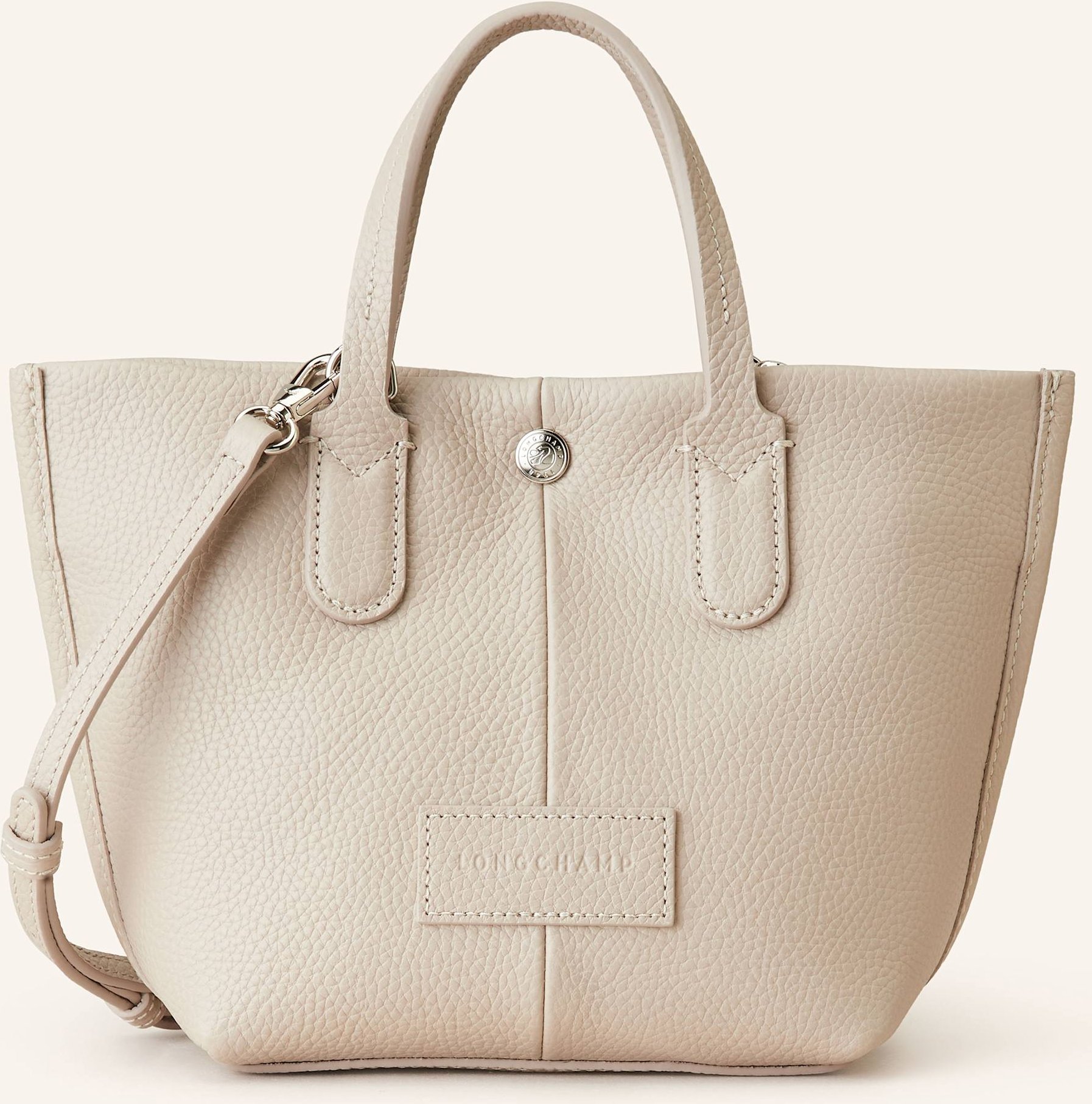 Thumbnail - Longchamp Handtasche Essential Xs grau
