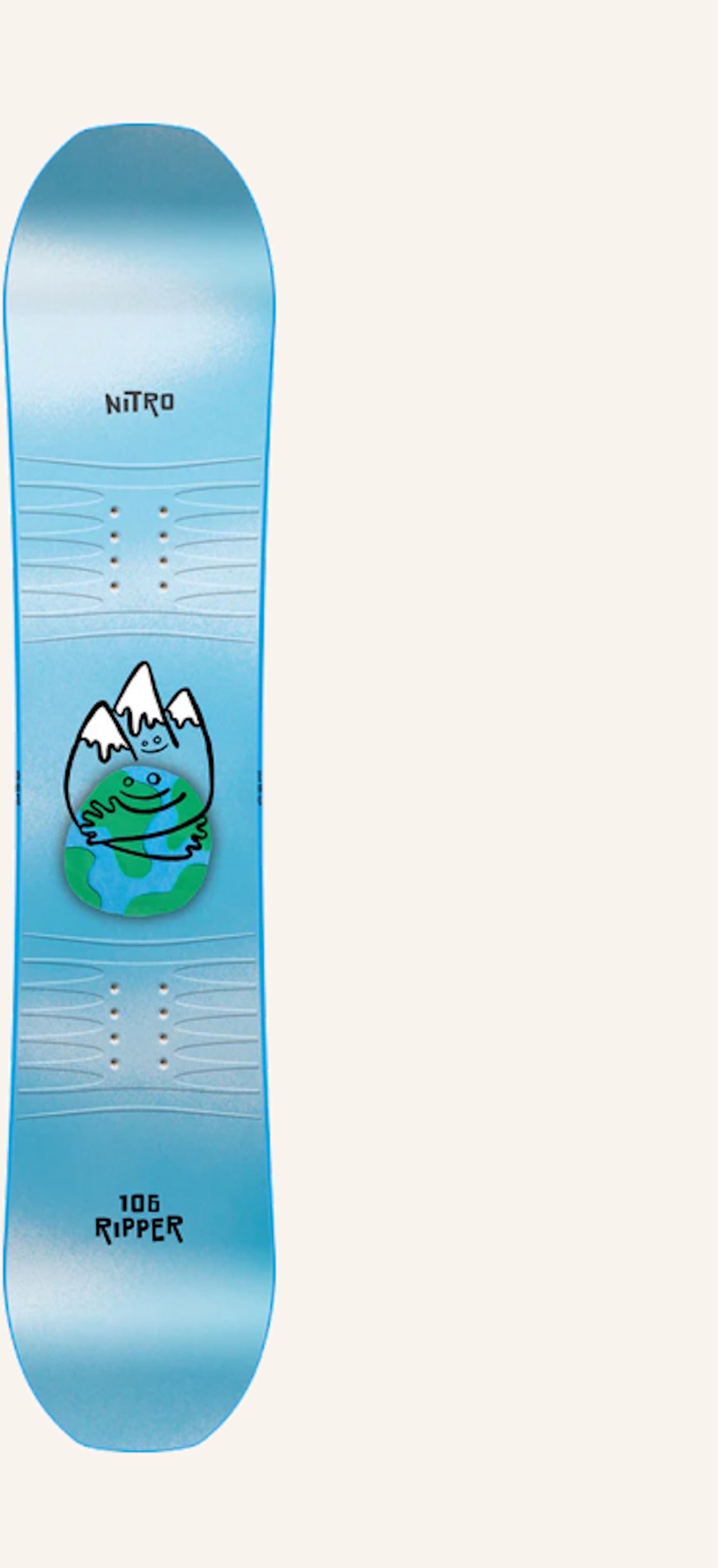 Nitro Kinder Snowboard Ripper Kids 2026 blau