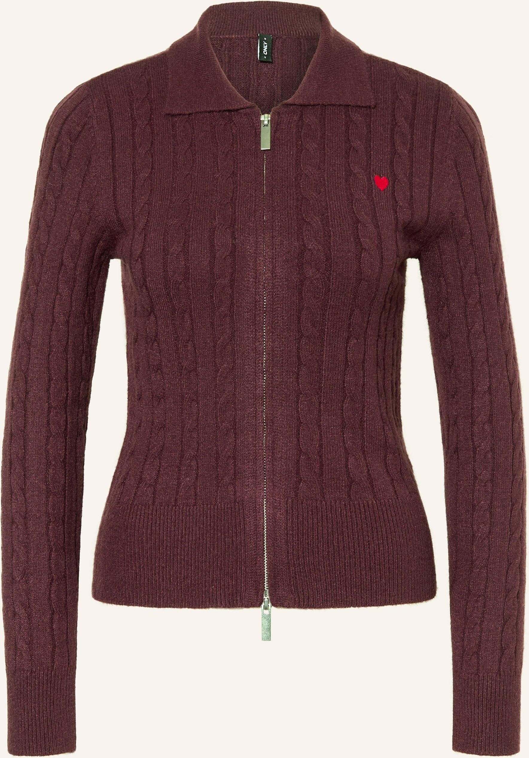 Thumbnail - Only Strickjacke rot