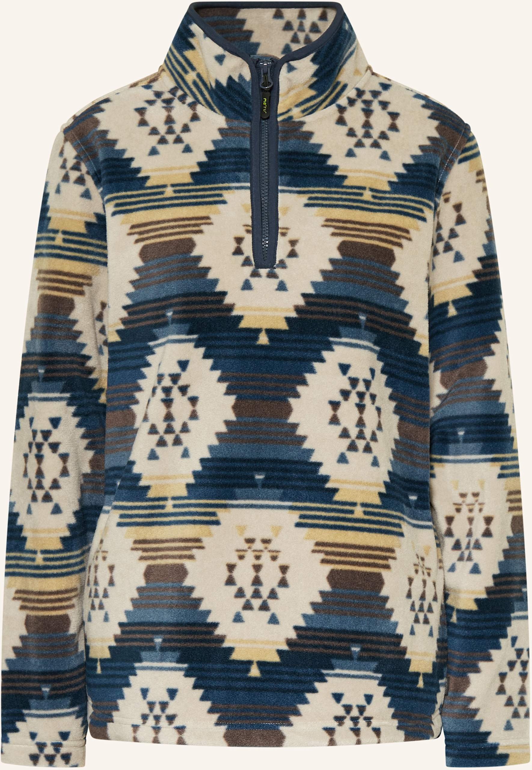 Me°Ru' Fleece-Troyer Maia blau