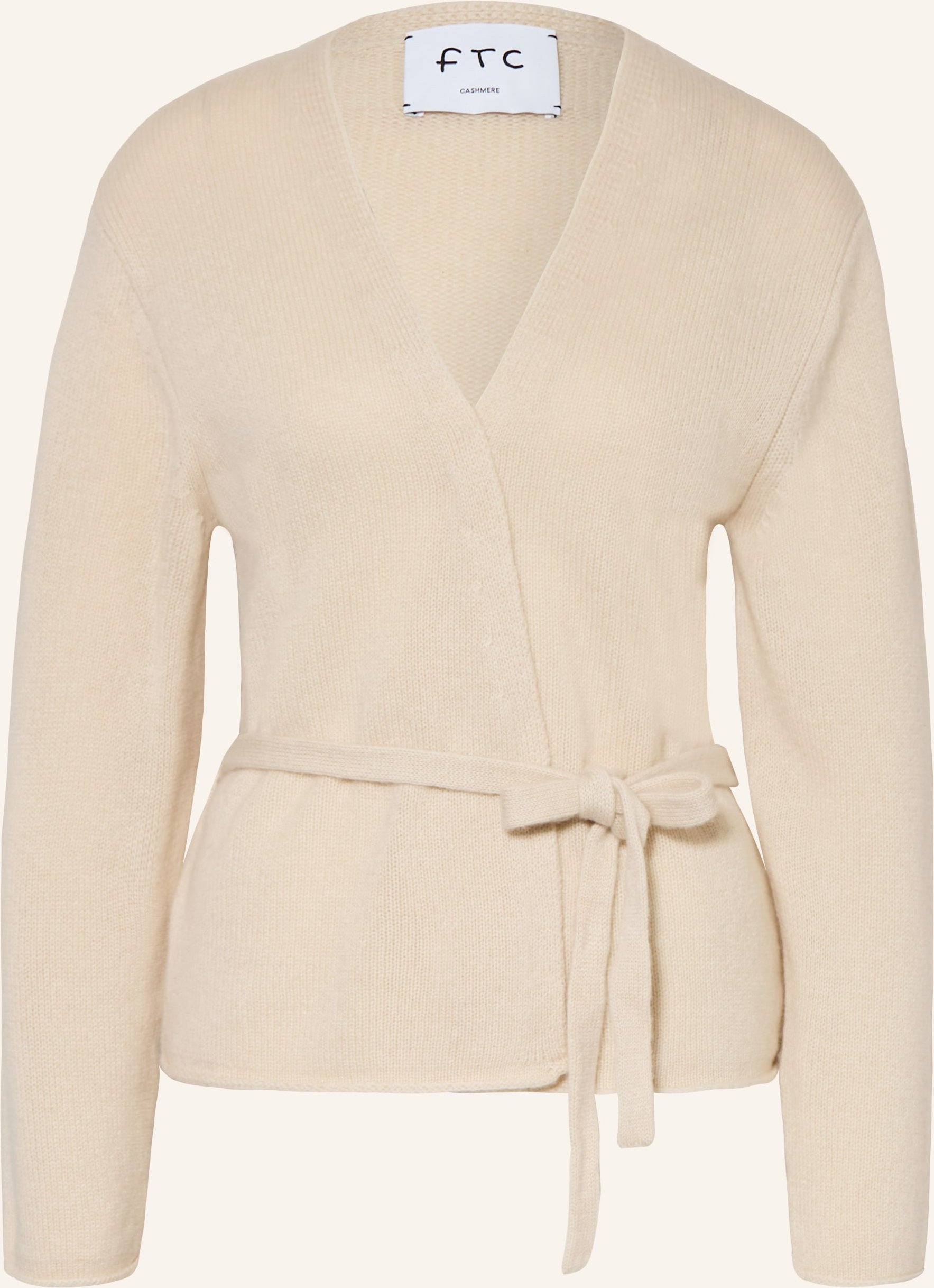 Ftc Cashmere Strickhülle Aus Cashmere beige