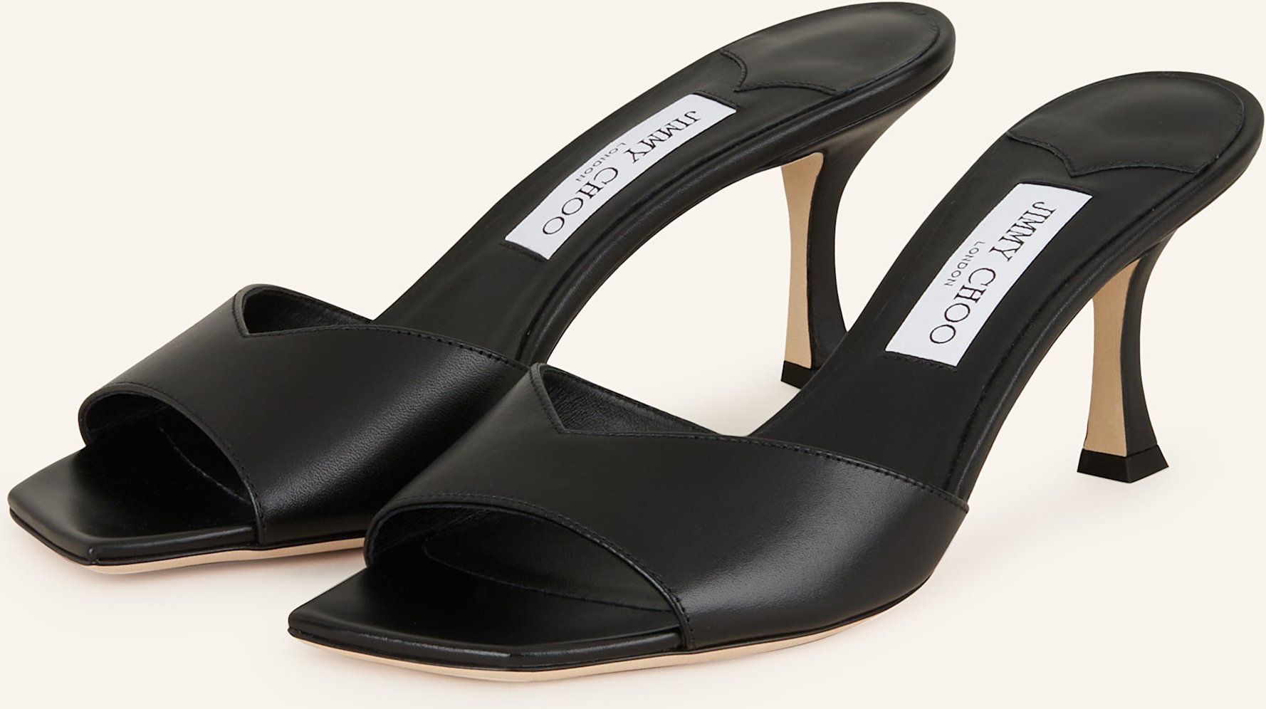 Jimmy Choo Mules Skye 70 schwarz