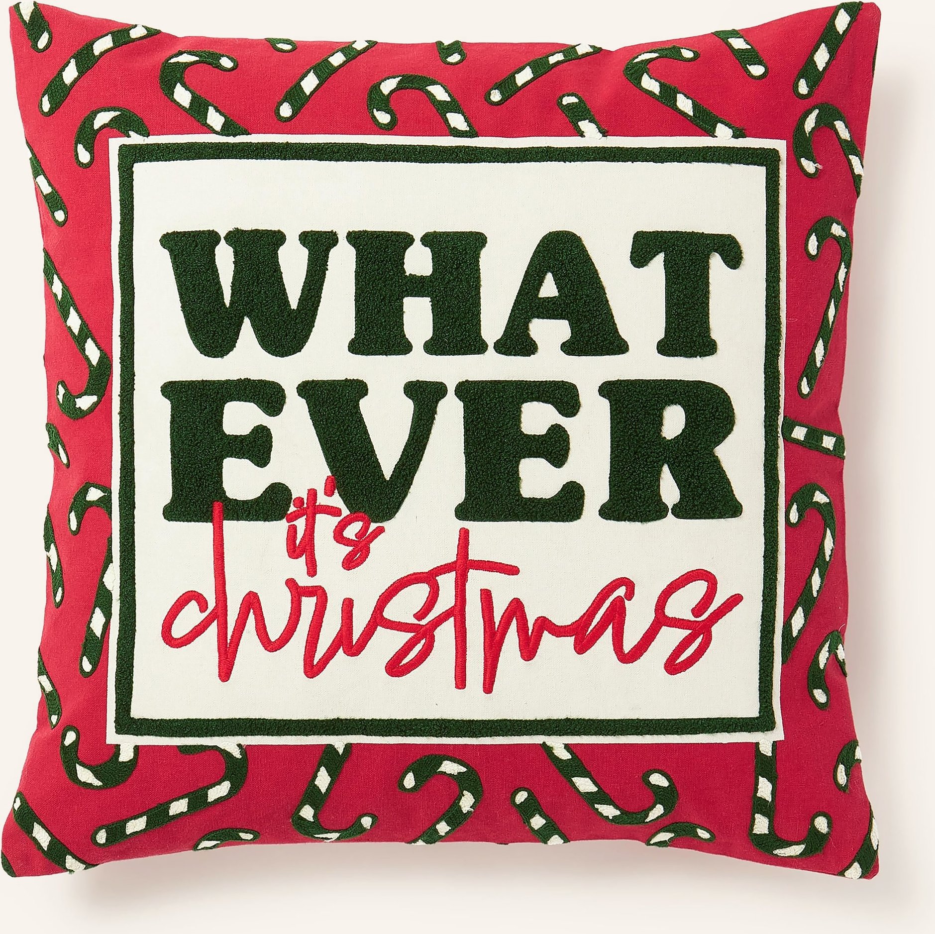 Westwing Collection Dekokissenhülle Whatever beige