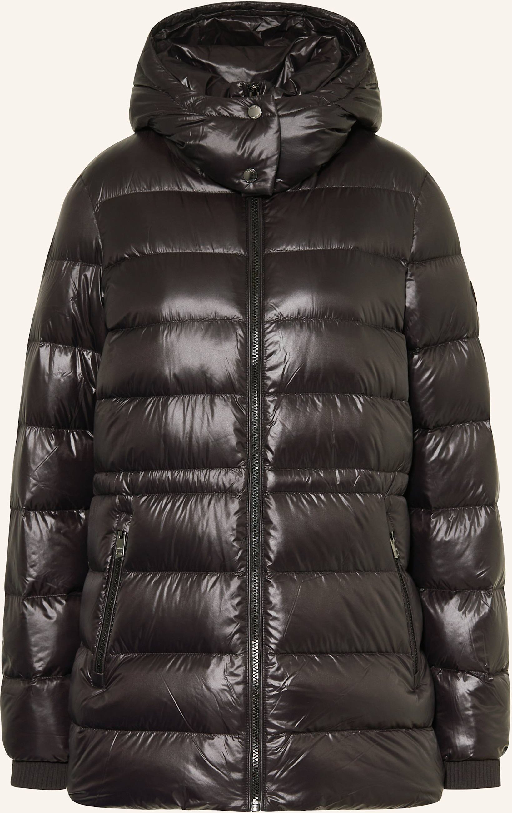 Tommy Hilfiger Daunenmantel Mit Abnehmbarer Kapuze schwarz