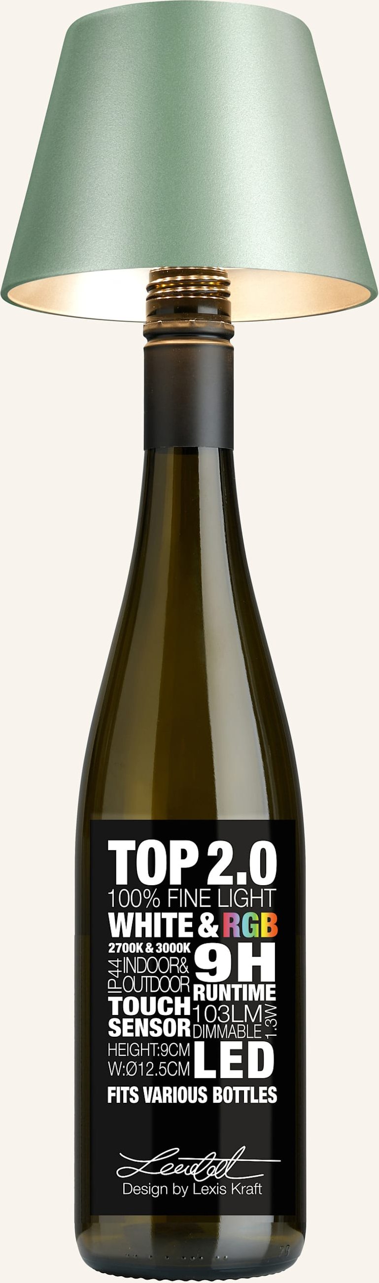 Sompex Leuchte top2.0 gruen