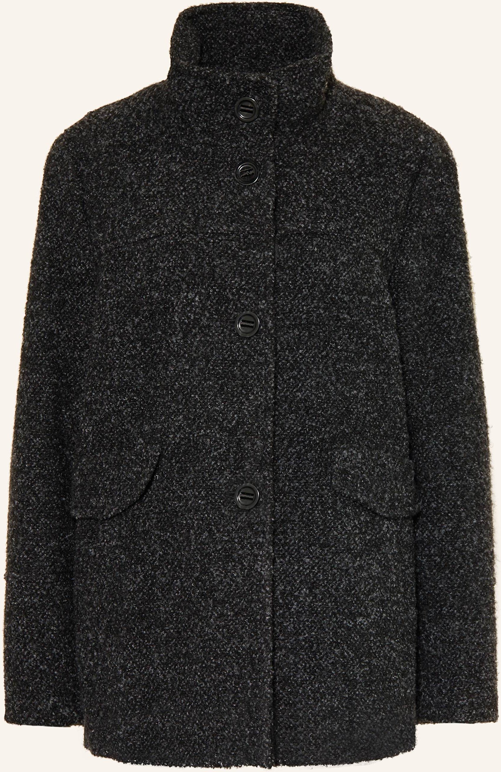 Thumbnail - Gil Bret Kastenjacke Aus Bouclé schwarz