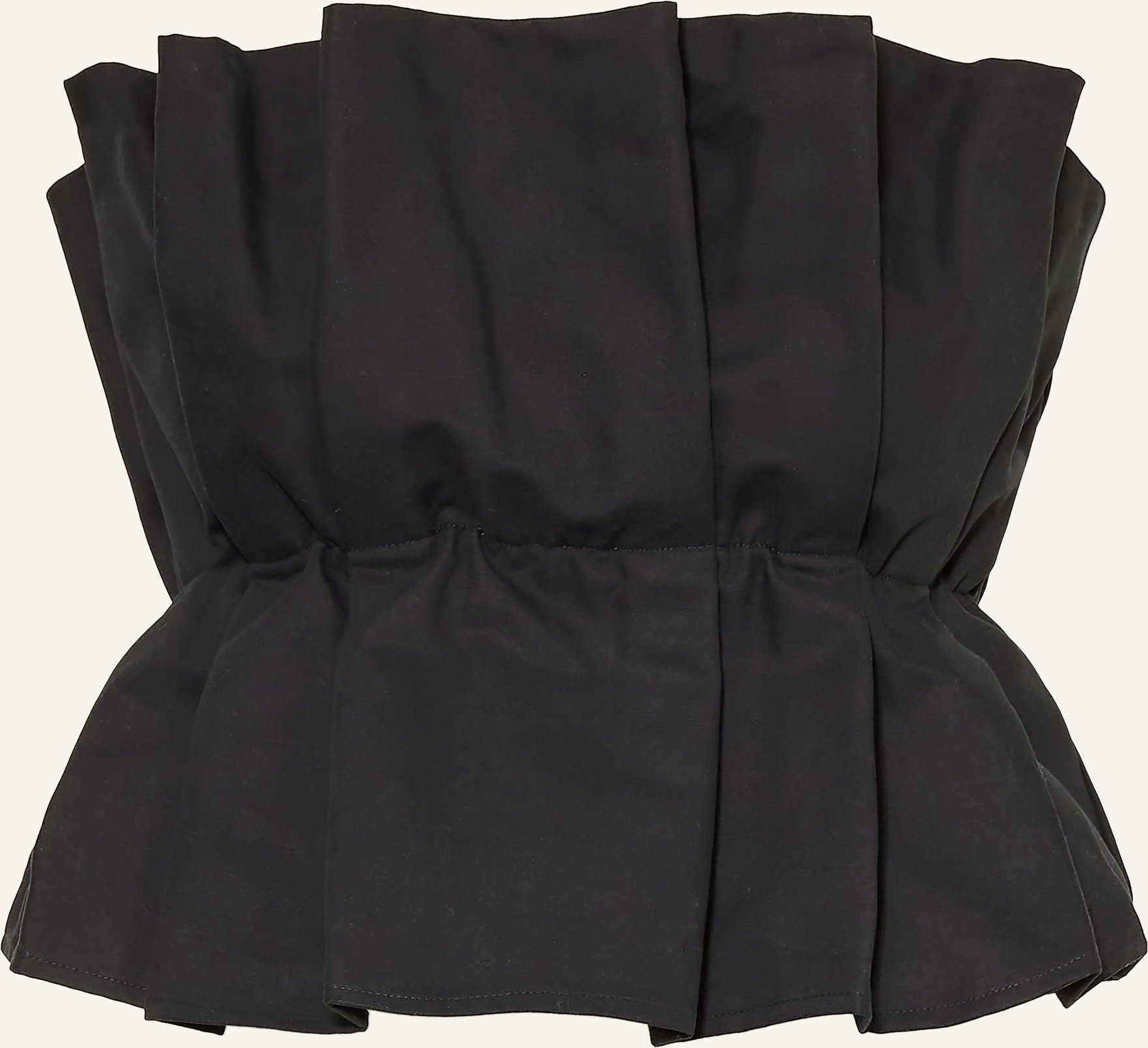 Sosue Cropped-Top schwarz