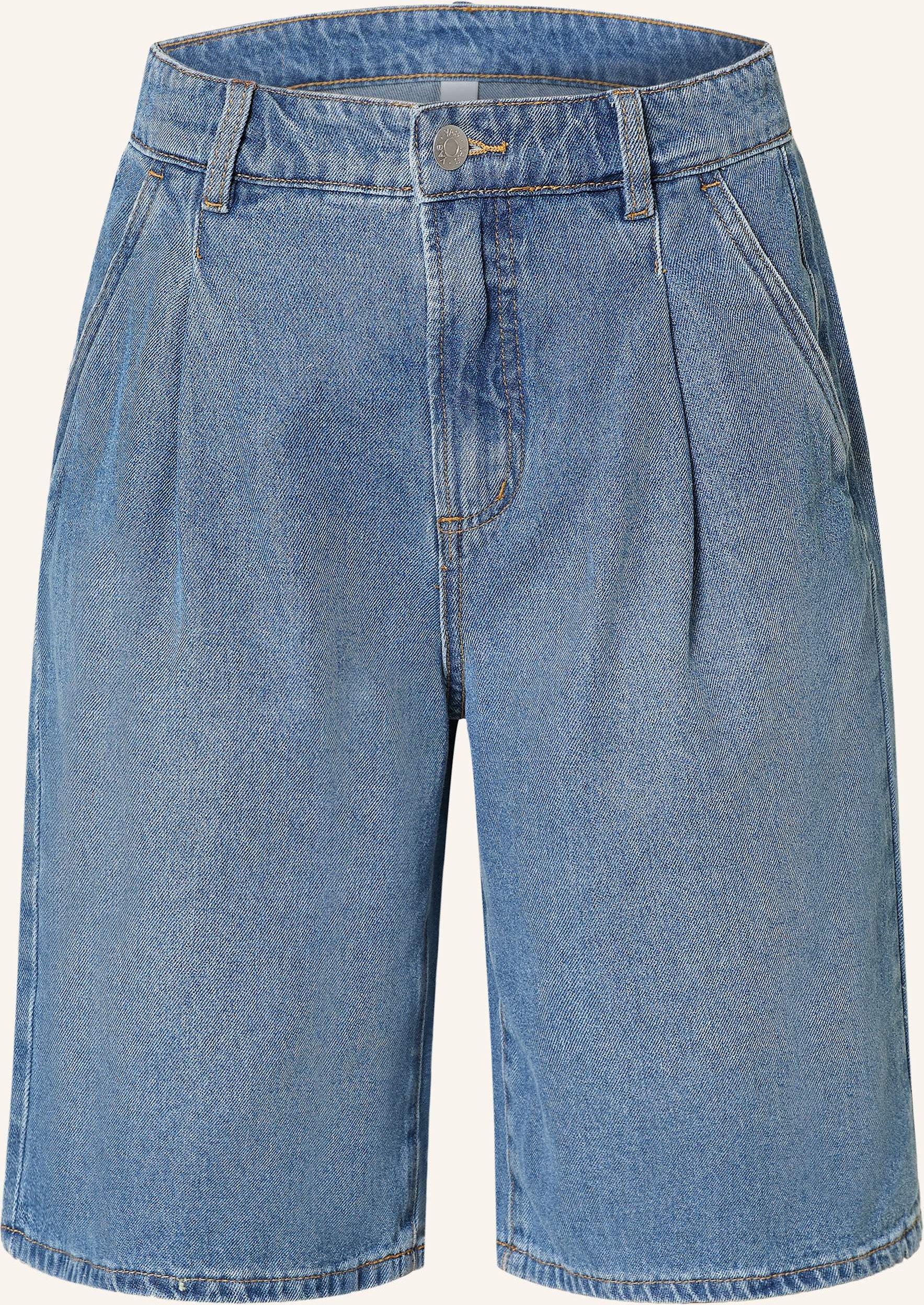Y.A.S. Jeans-Bermudas blau