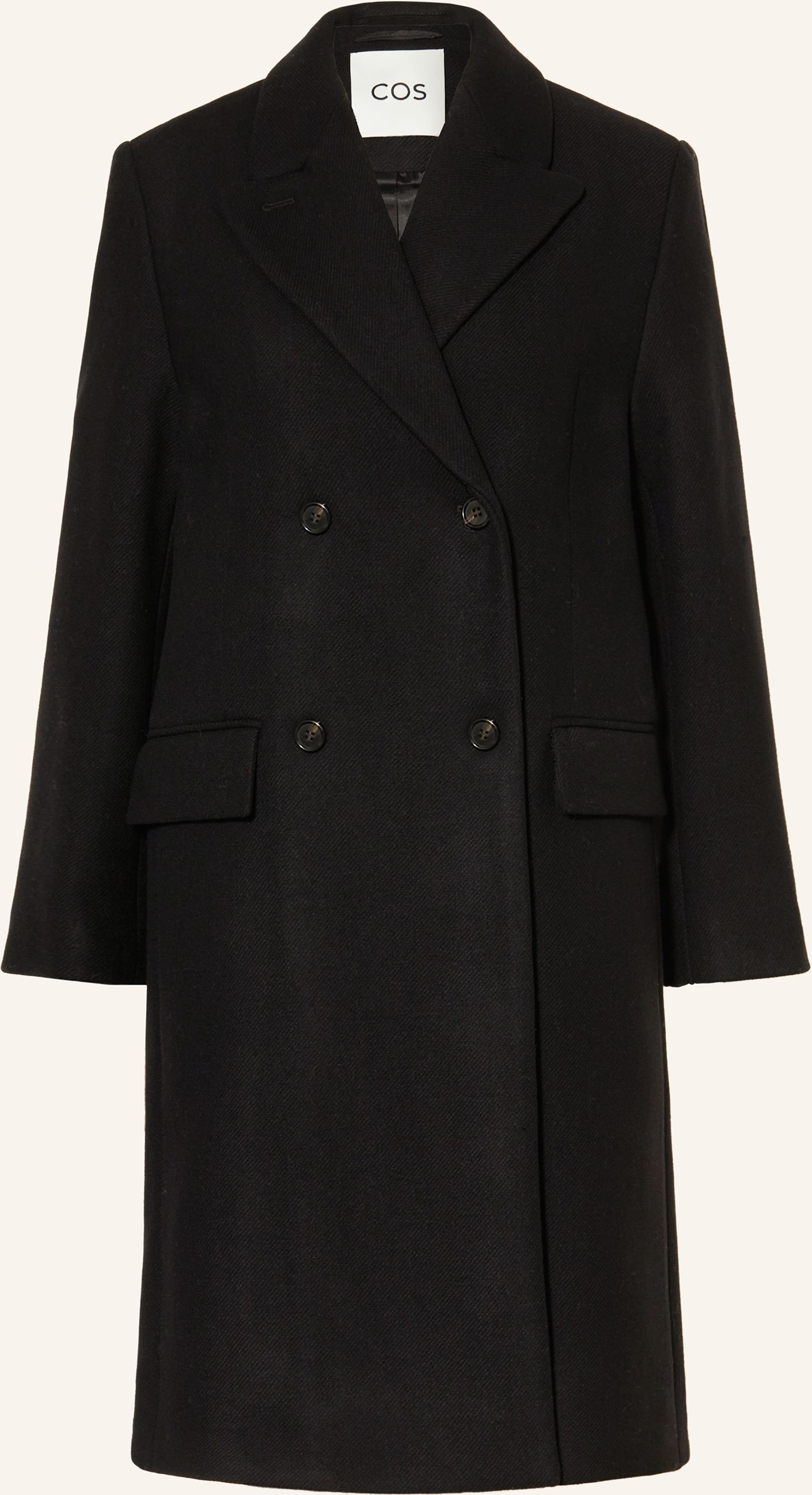 Cos Mantel schwarz