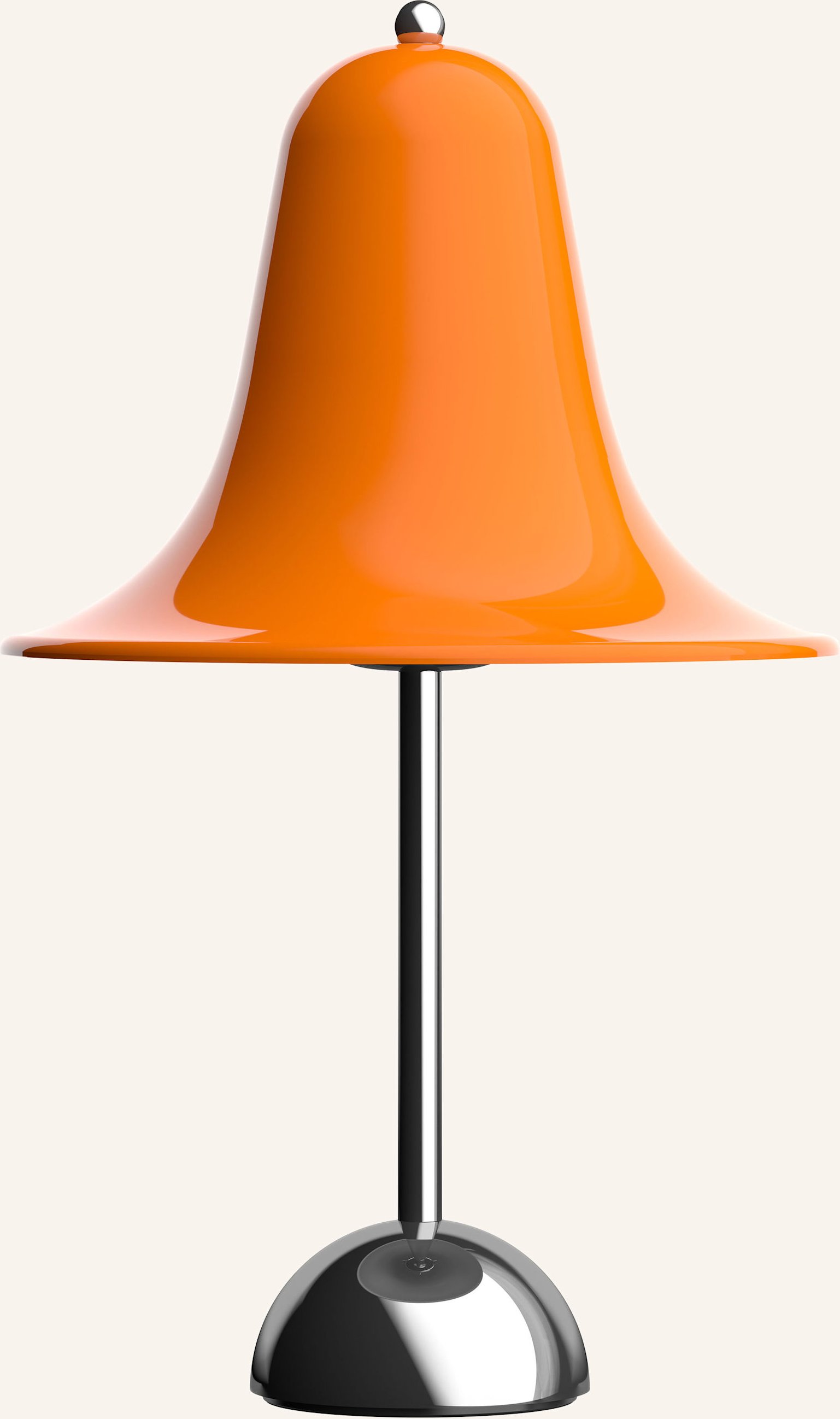 Verpan Tischleuchte Pantop Portable orange