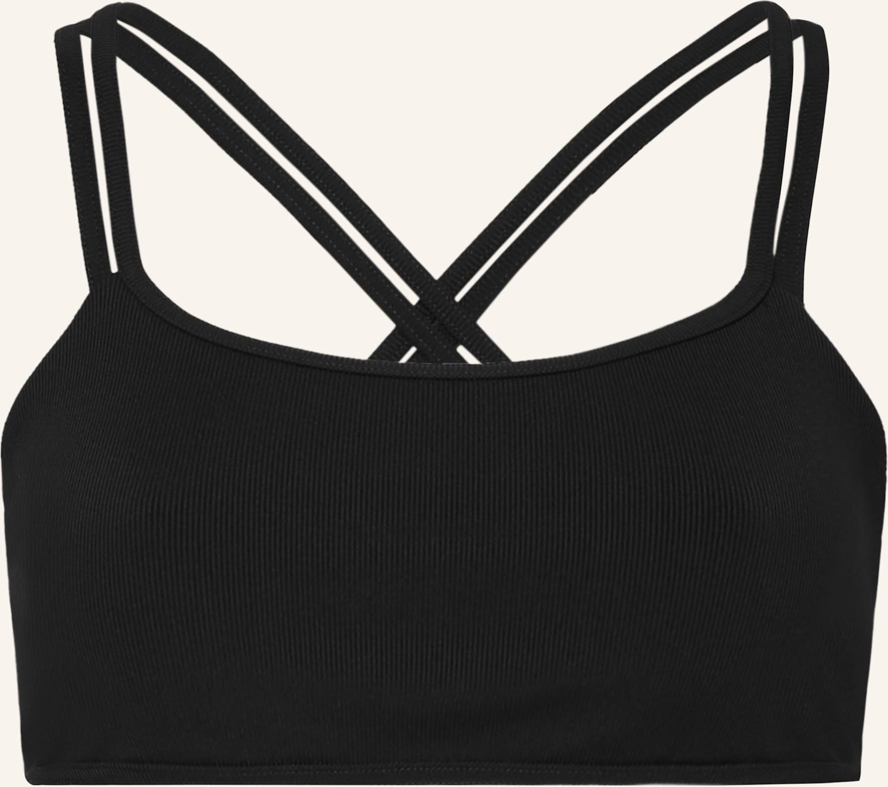 Mymarini Bustier-Bikini-Top Sunny Top Swim Apparel Mit Uv-Schutz 50+ schwarz