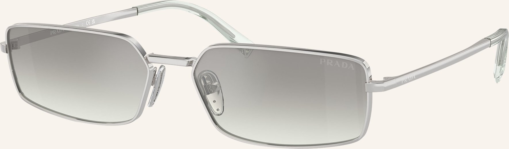 Prada Sonnenbrille Pr a60s silber