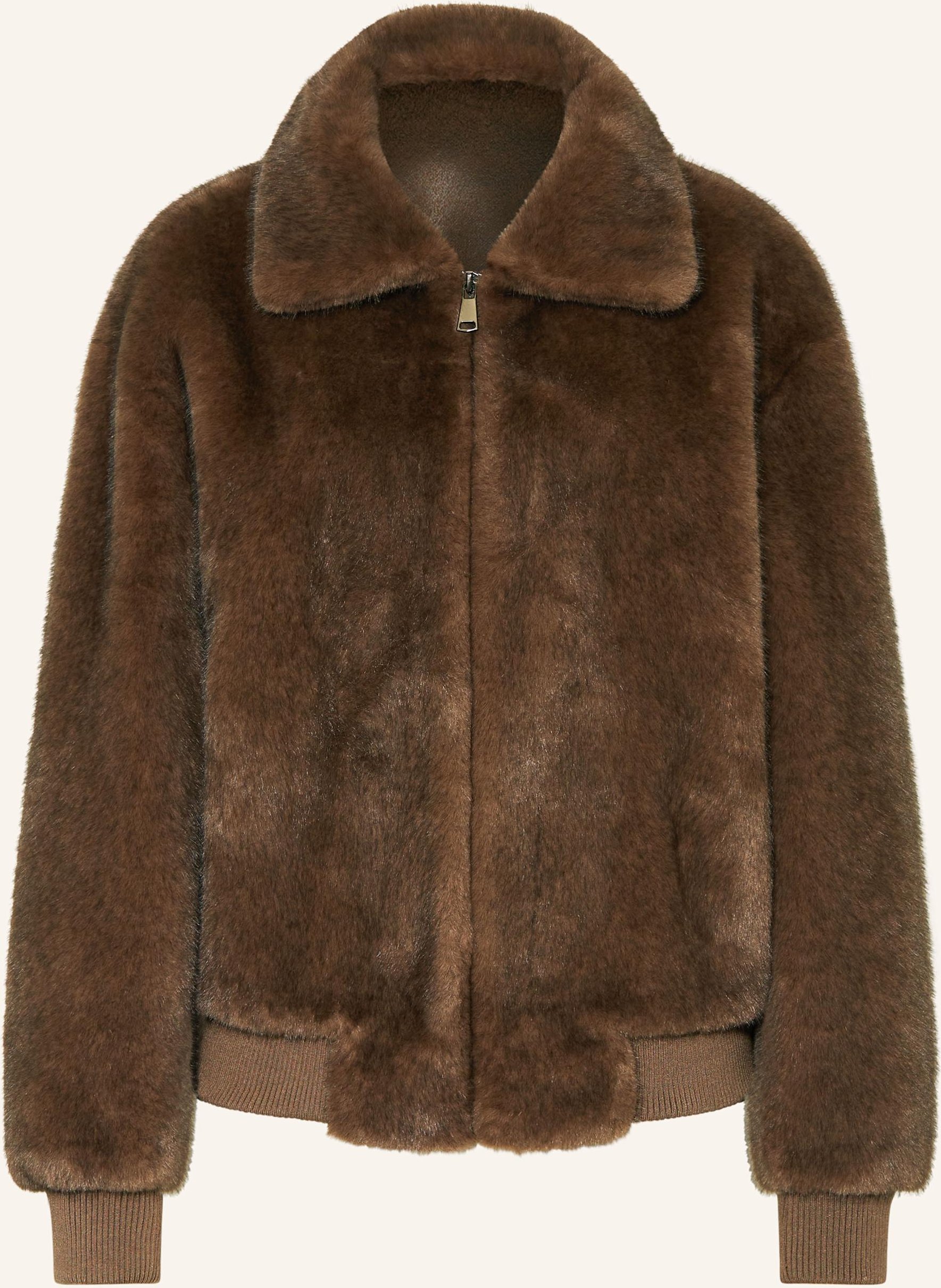 Lilienfels Kunstfell-Jacke braun