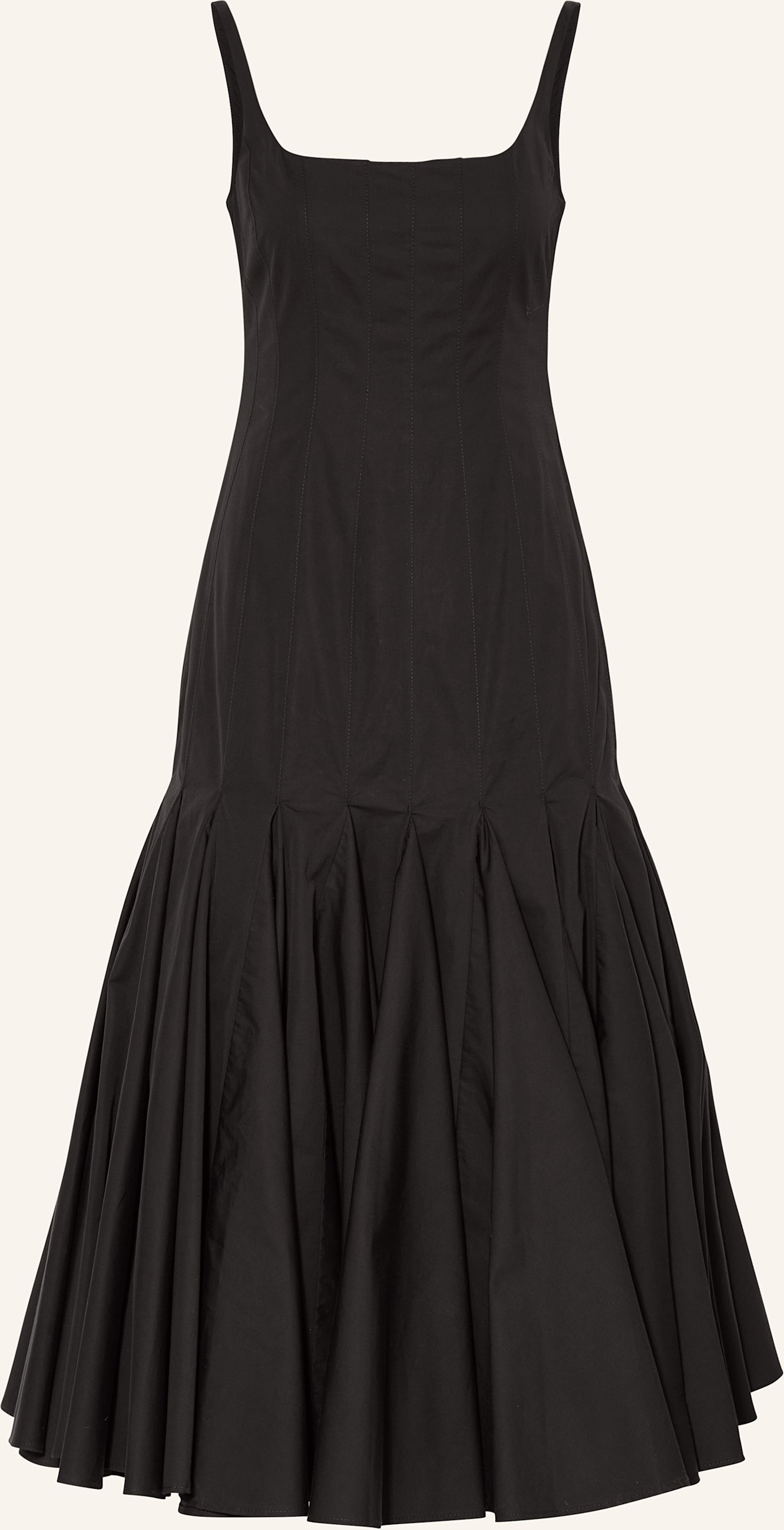 Jacquemus Kleid Agave schwarz