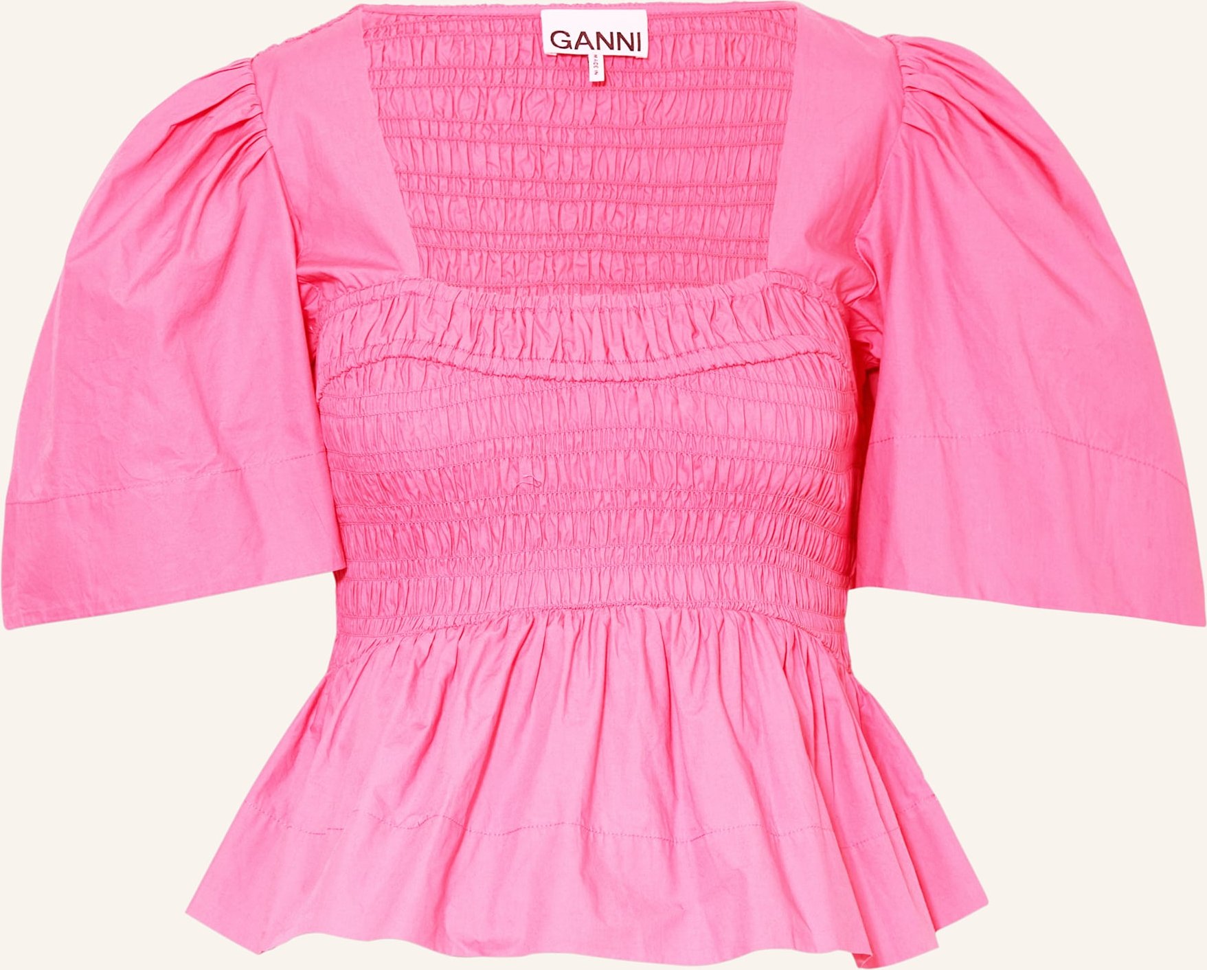 Ganni Blusenshirt pink
