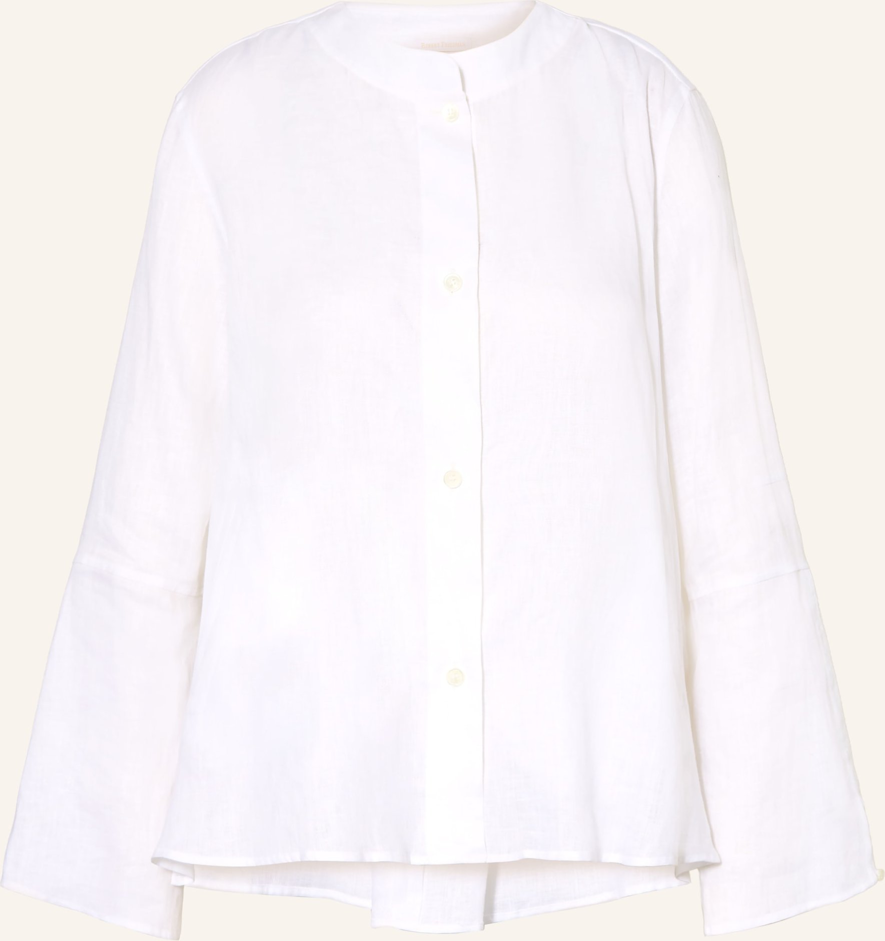 Robert Friedman Leinenbluse weiss