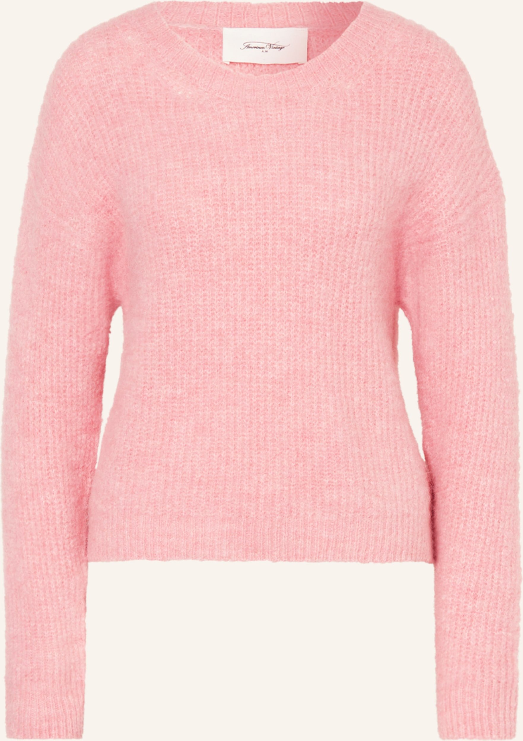 American Vintage Pullover East Mit Alpaka rosa