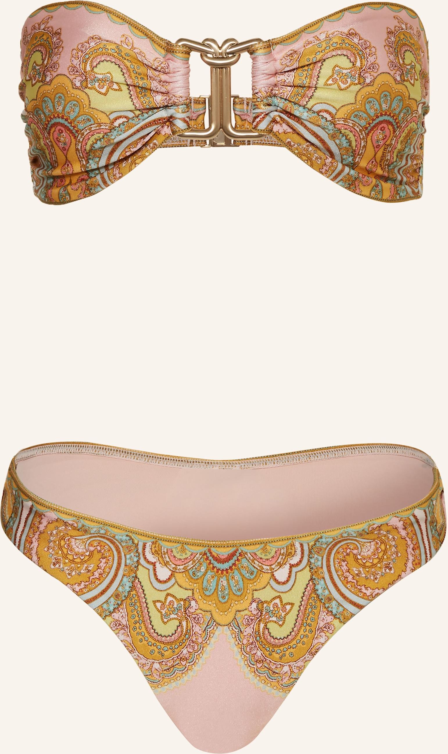Zimmermann Bandeau-Bikini Maxine gold