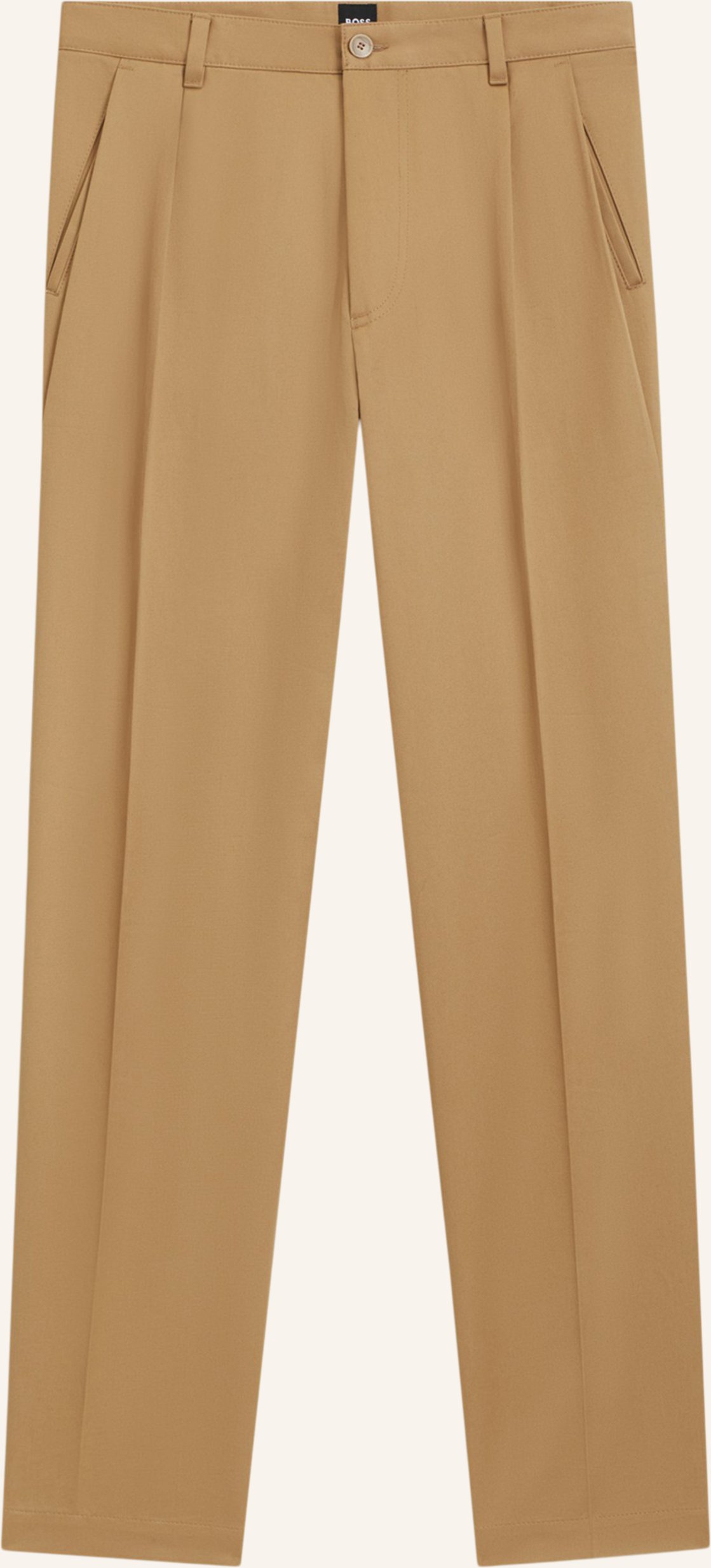 Thumbnail - Boss Casual Hose C-Kai-Dpl Relaxed Fit beige