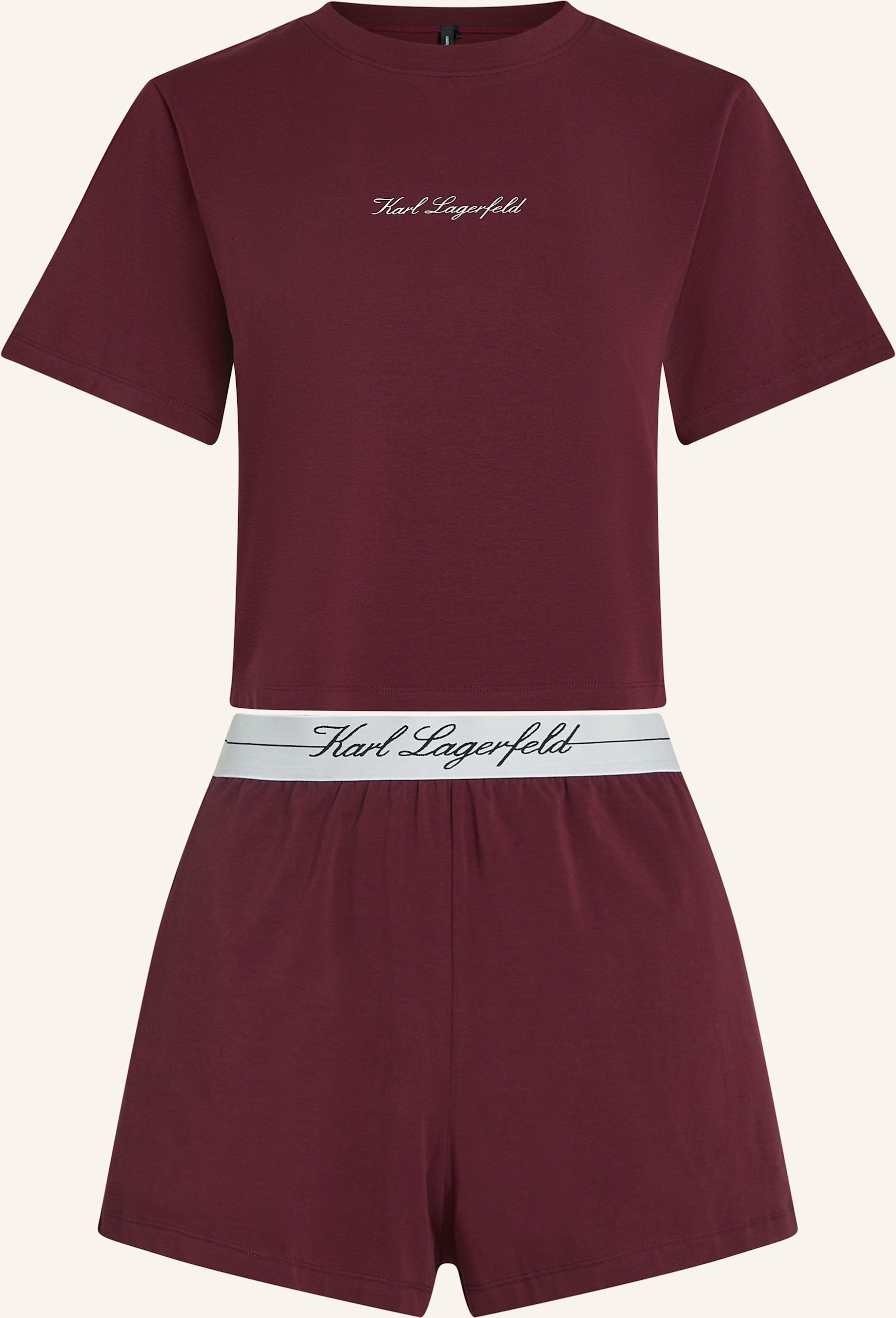 Karl Lagerfeld Nachtwäsche rot