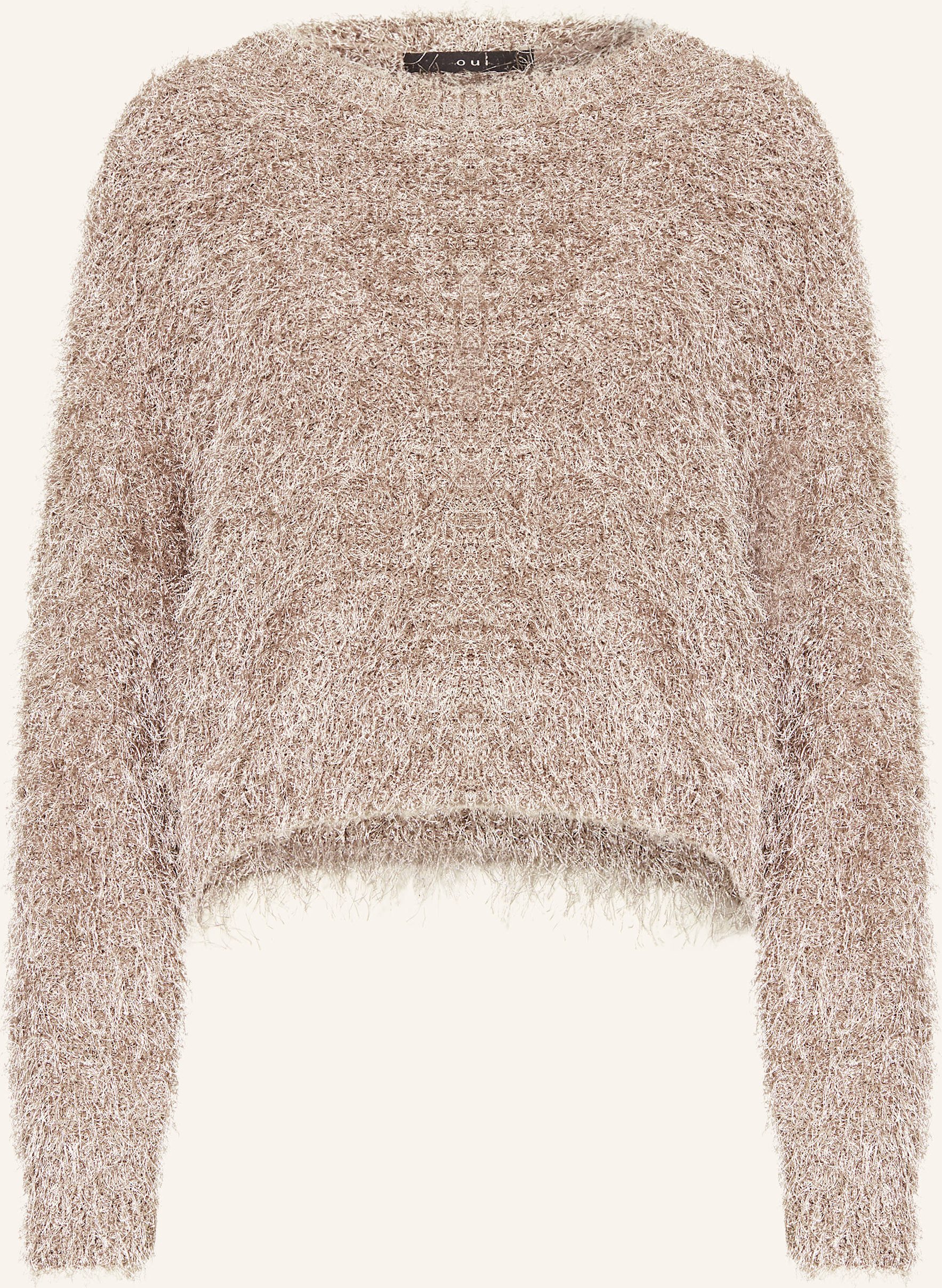 Thumbnail - Oui Pullover beige