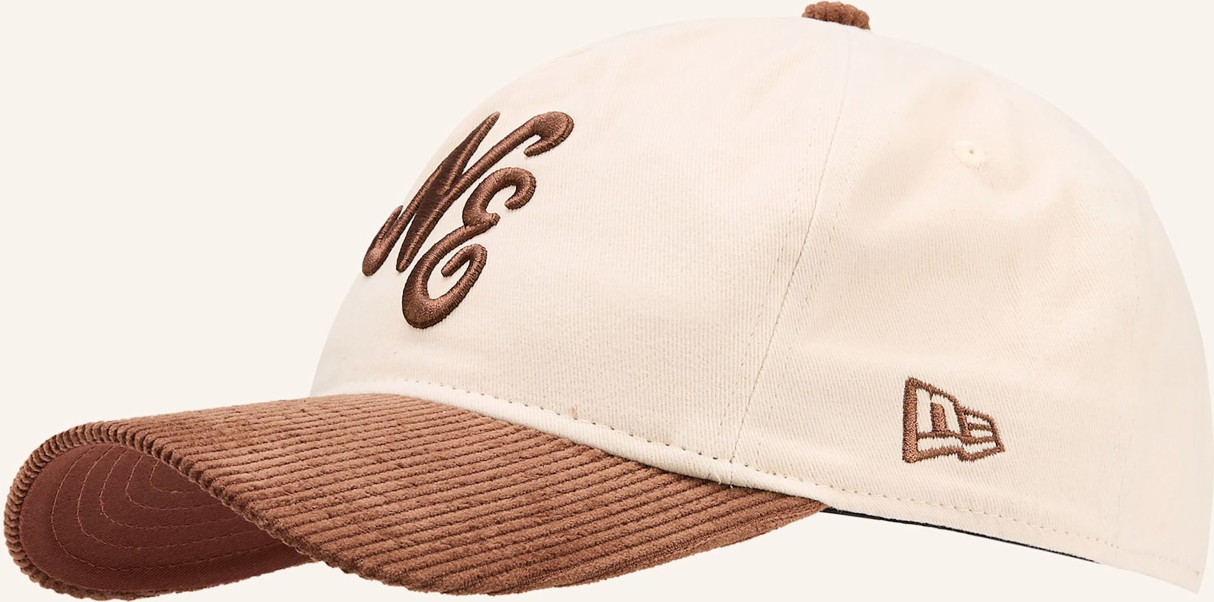 Thumbnail - New Era Cap New Era Contrast Cord 19twenty® beige