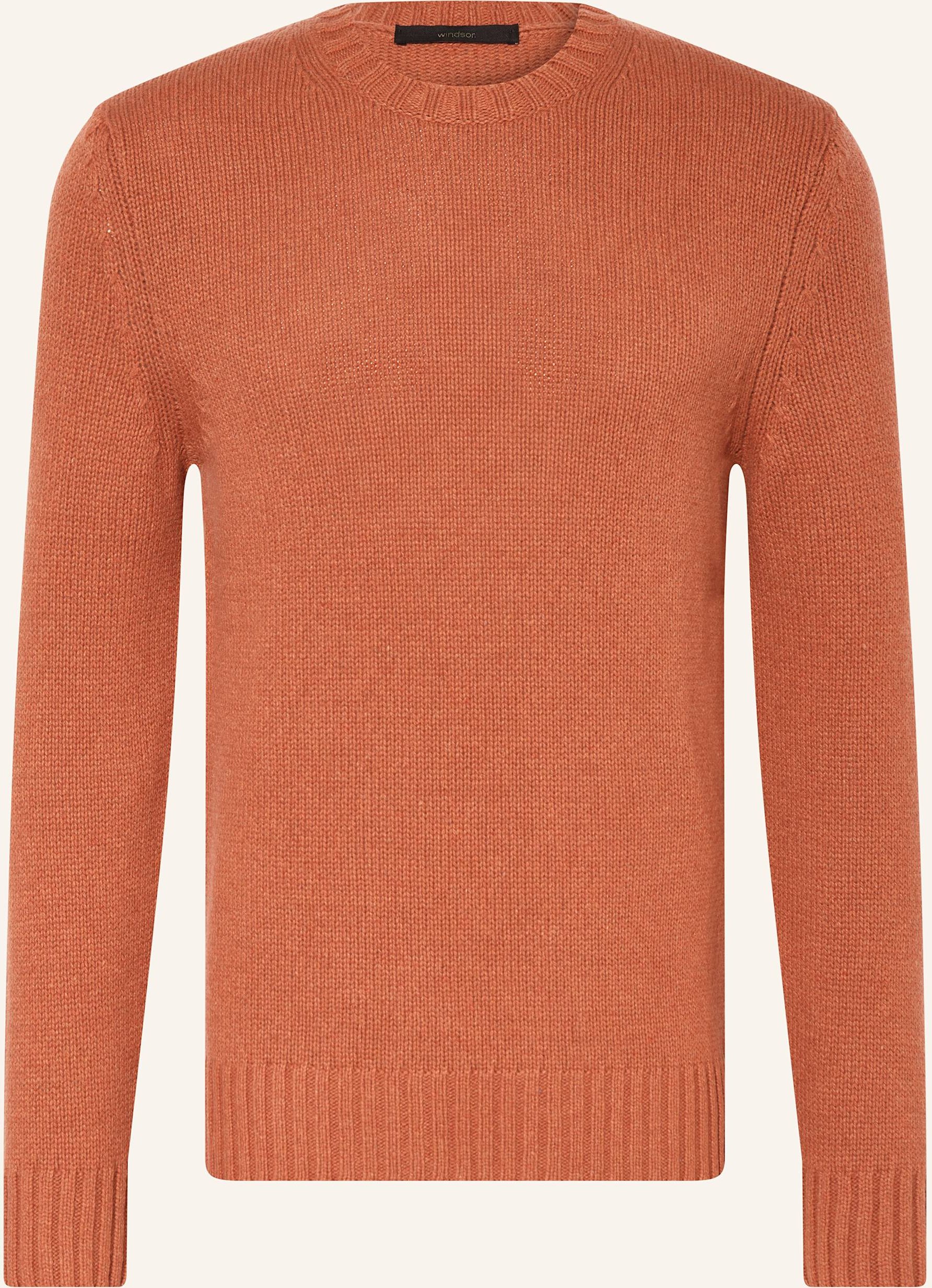 Thumbnail - Windsor. Cashmere-Pullover orange