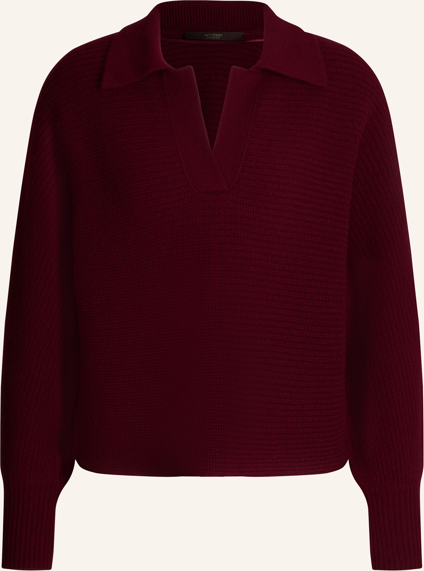 Windsor. Strickpullover rot