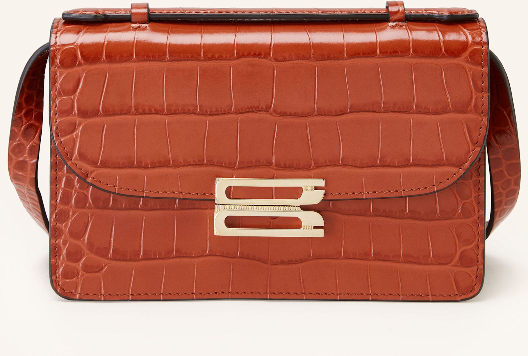 Victoria Beckham Umhängetasche Dorian Mini braun