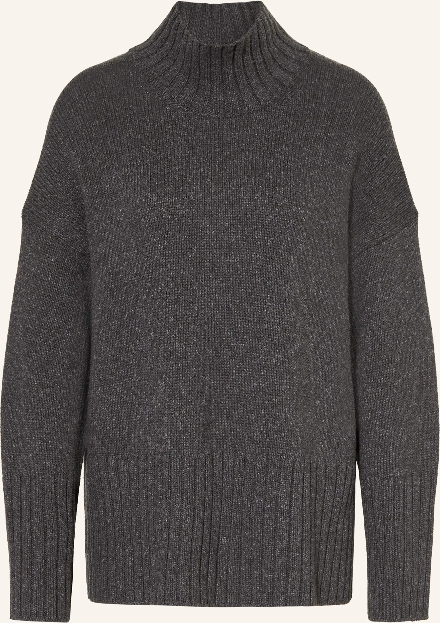 Barbour Oversized-Pullover Serena grau