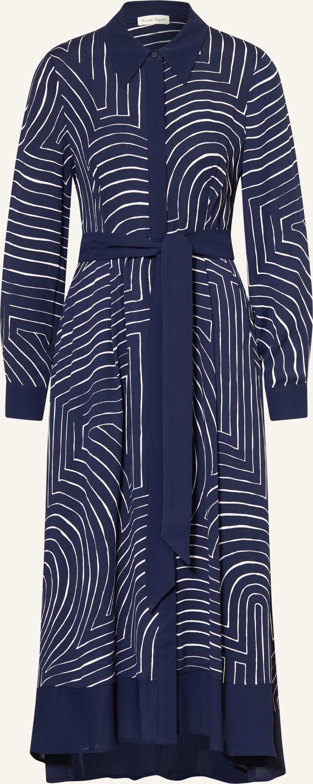 Phase Eight Hemdblusenkleid Charlotte blau