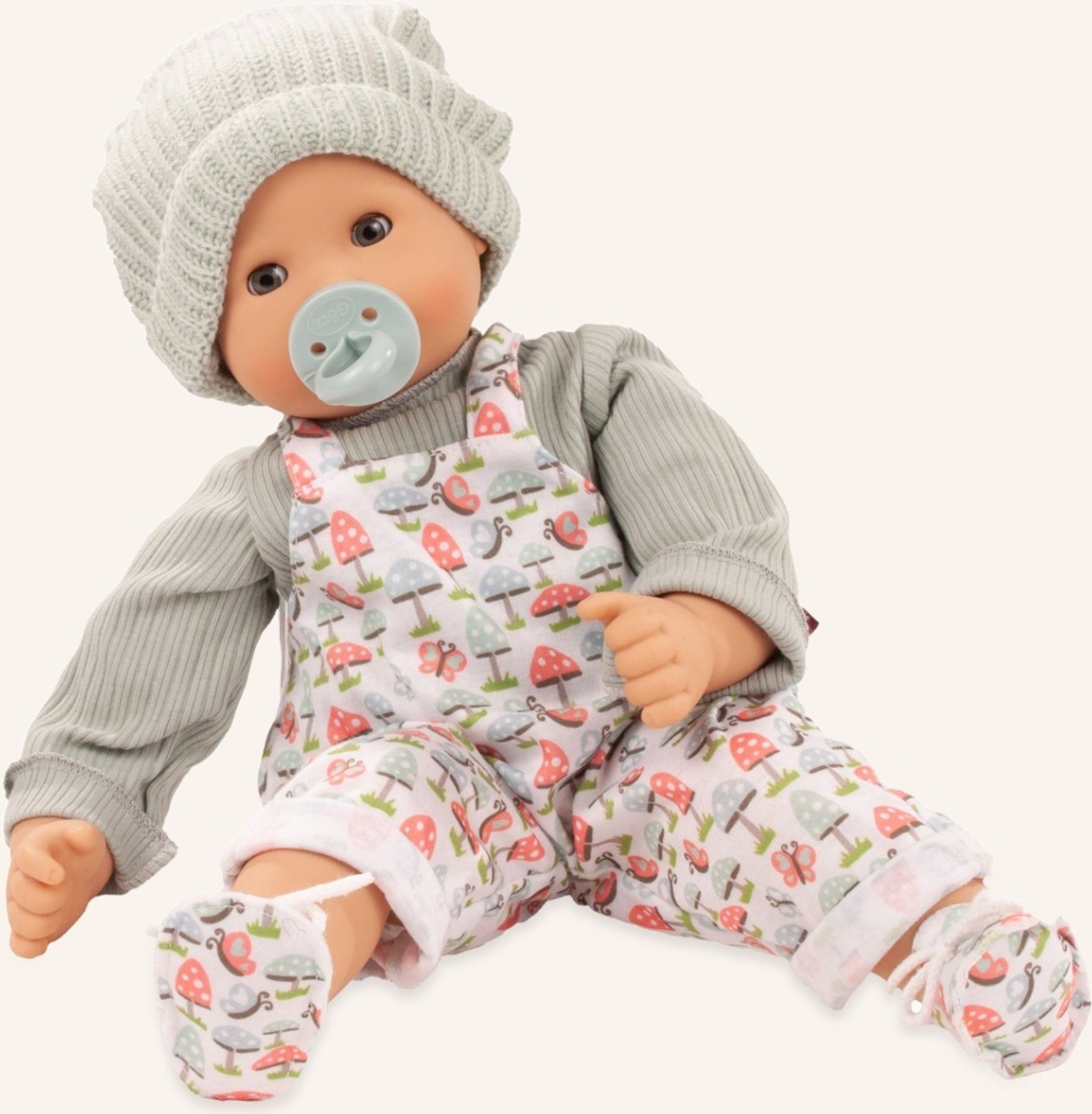 Götz Babypuppe Glückspilz Maxy Muffin gruen