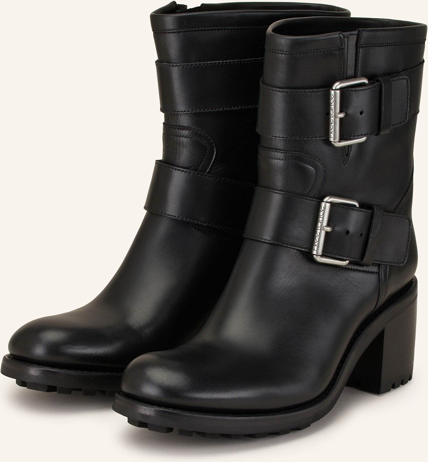 Free Lance Biker Boots Biker 7 schwarz