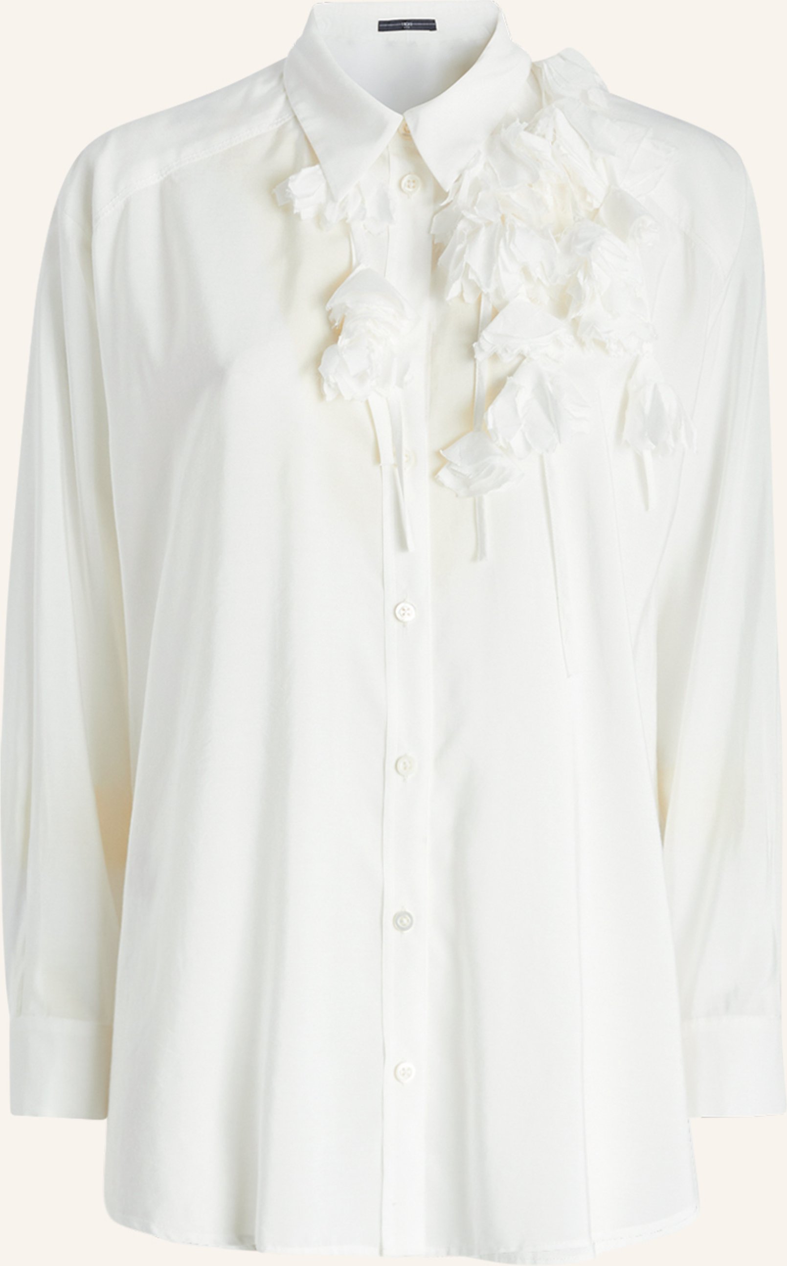 High Hemdbluse Dusty weiss