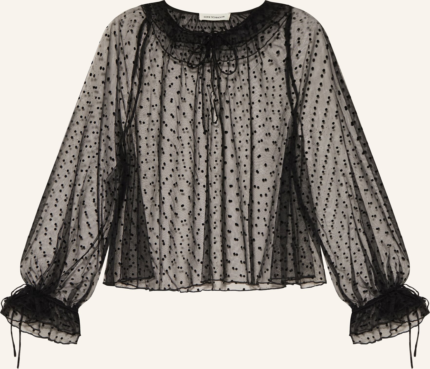 Sofie Schnoor Blusenshirt Lucindasw schwarz
