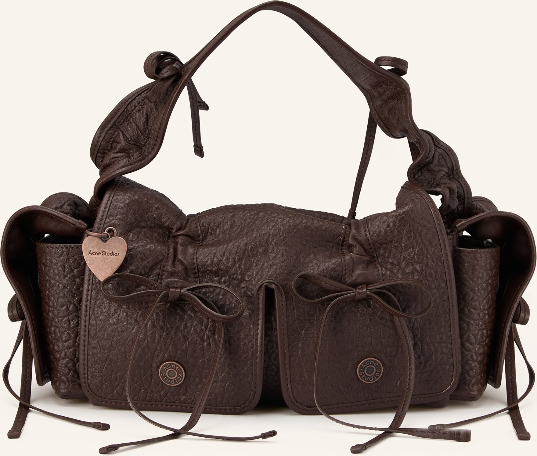 Acne Studios Handtasche braun