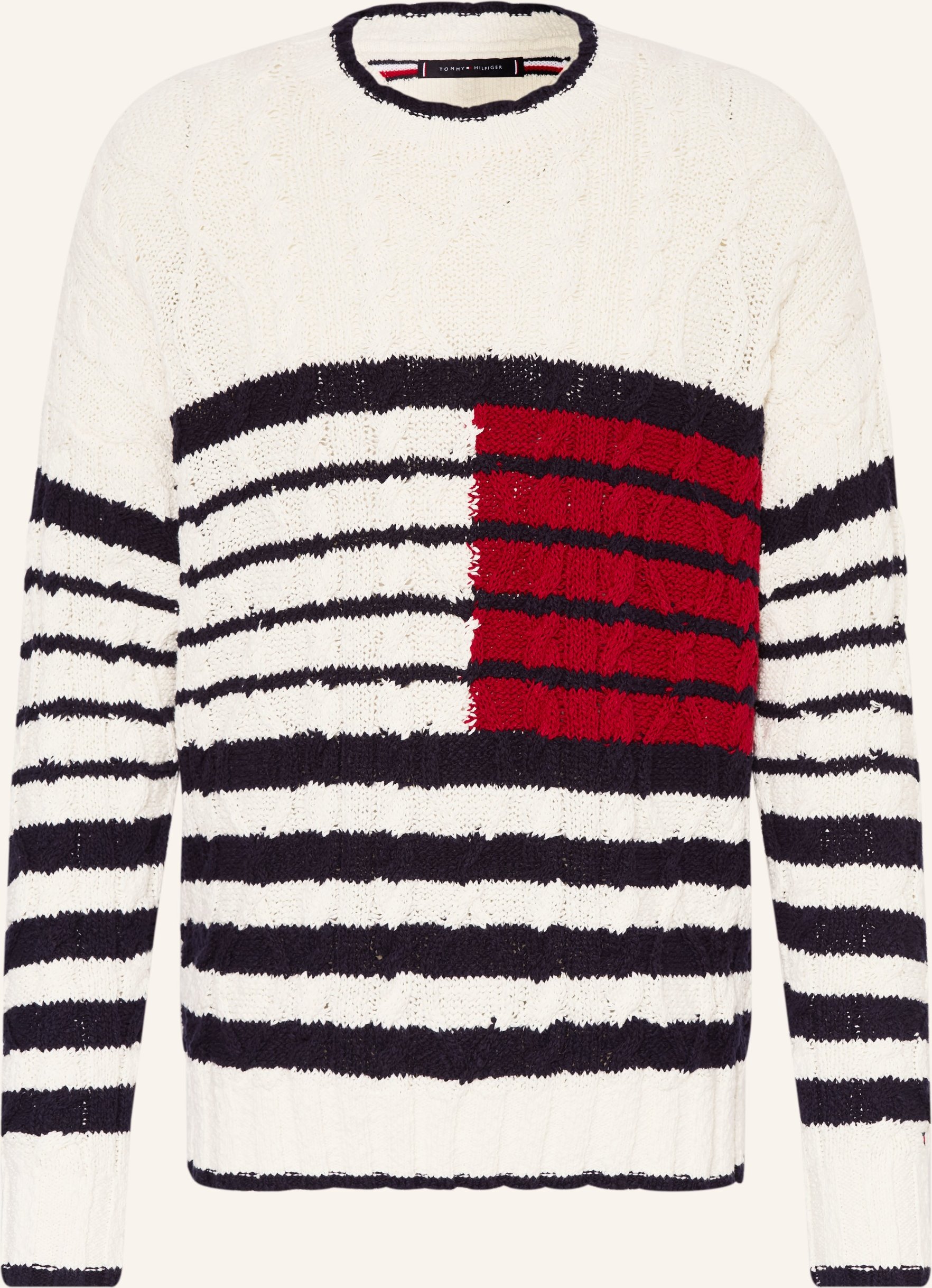 Thumbnail - Tommy Hilfiger Pullover weiss