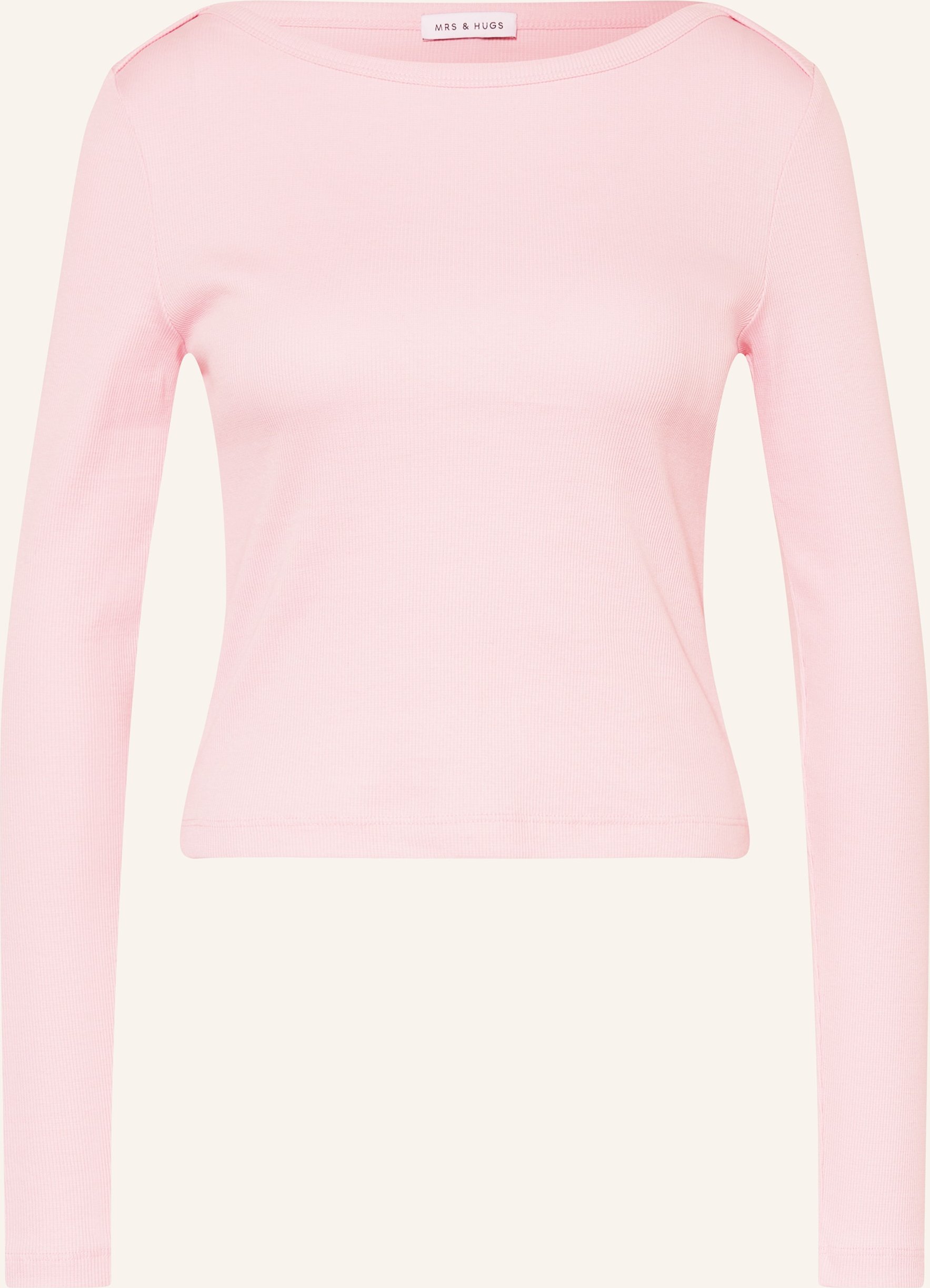 Mrs & Hugs Longsleeve rosa