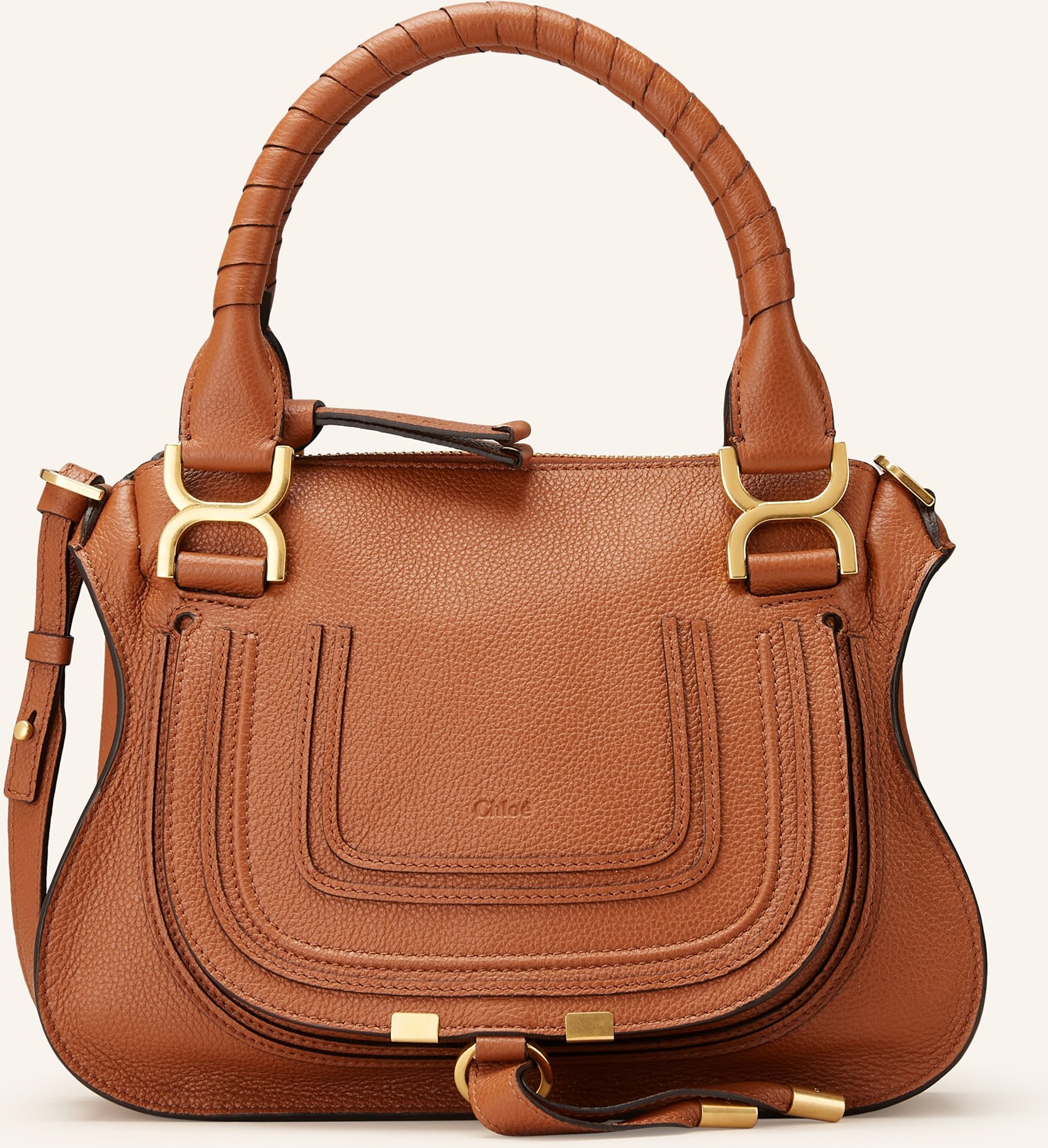 Chloé Handtasche Marcie braun