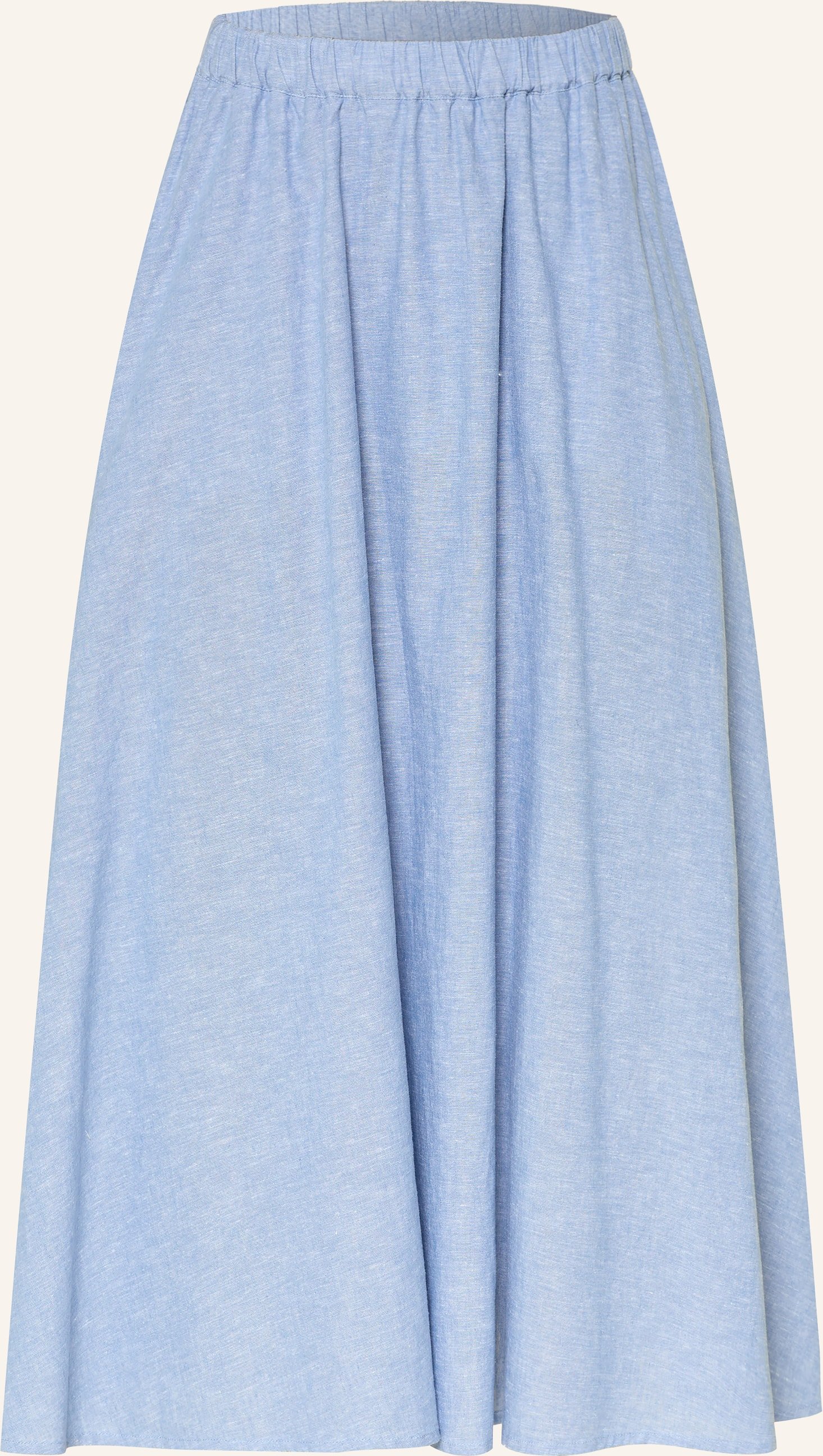 Barbour Leinenrock Sutton blau