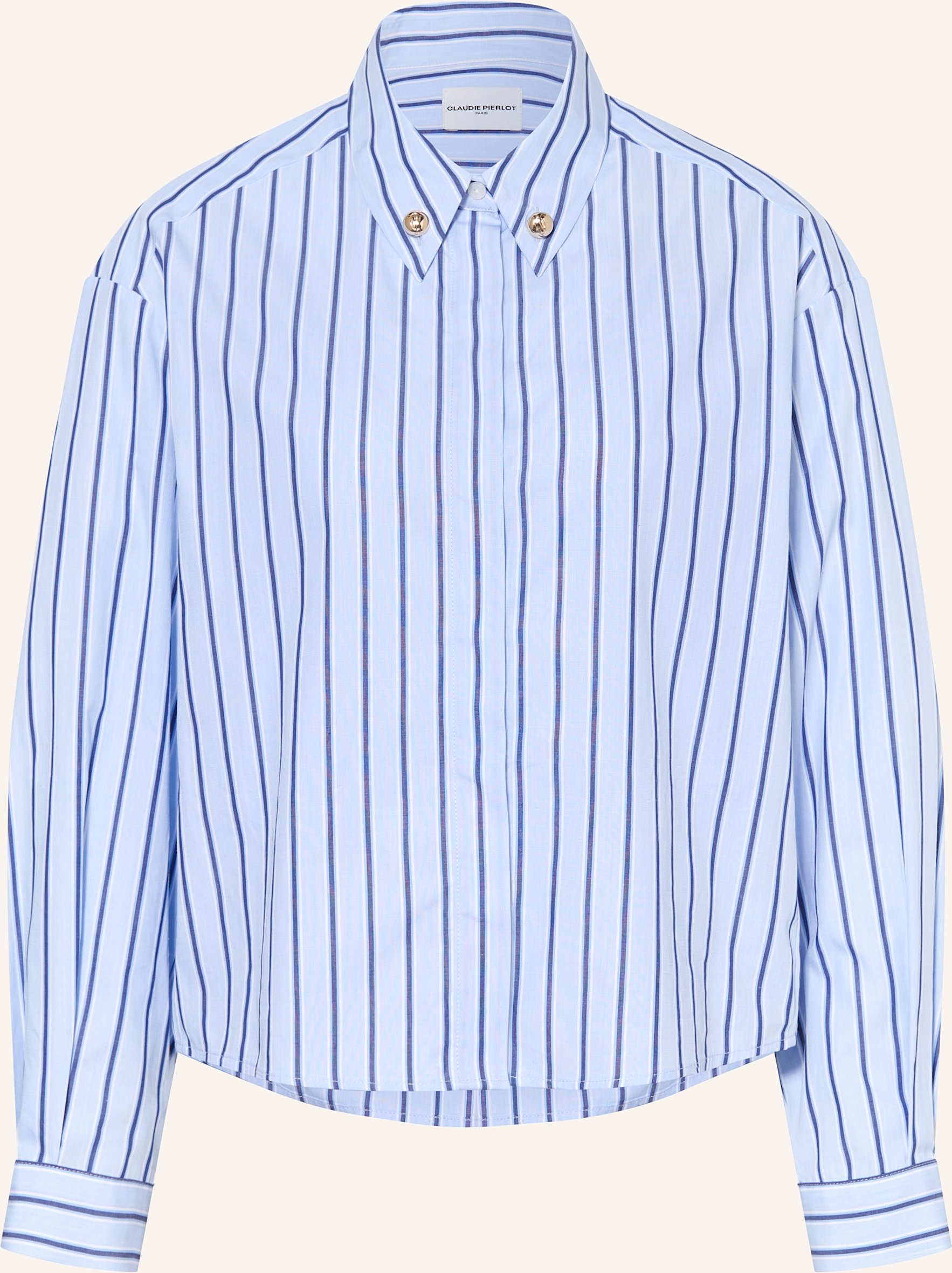 Claudie Pierlot Hemdbluse blau