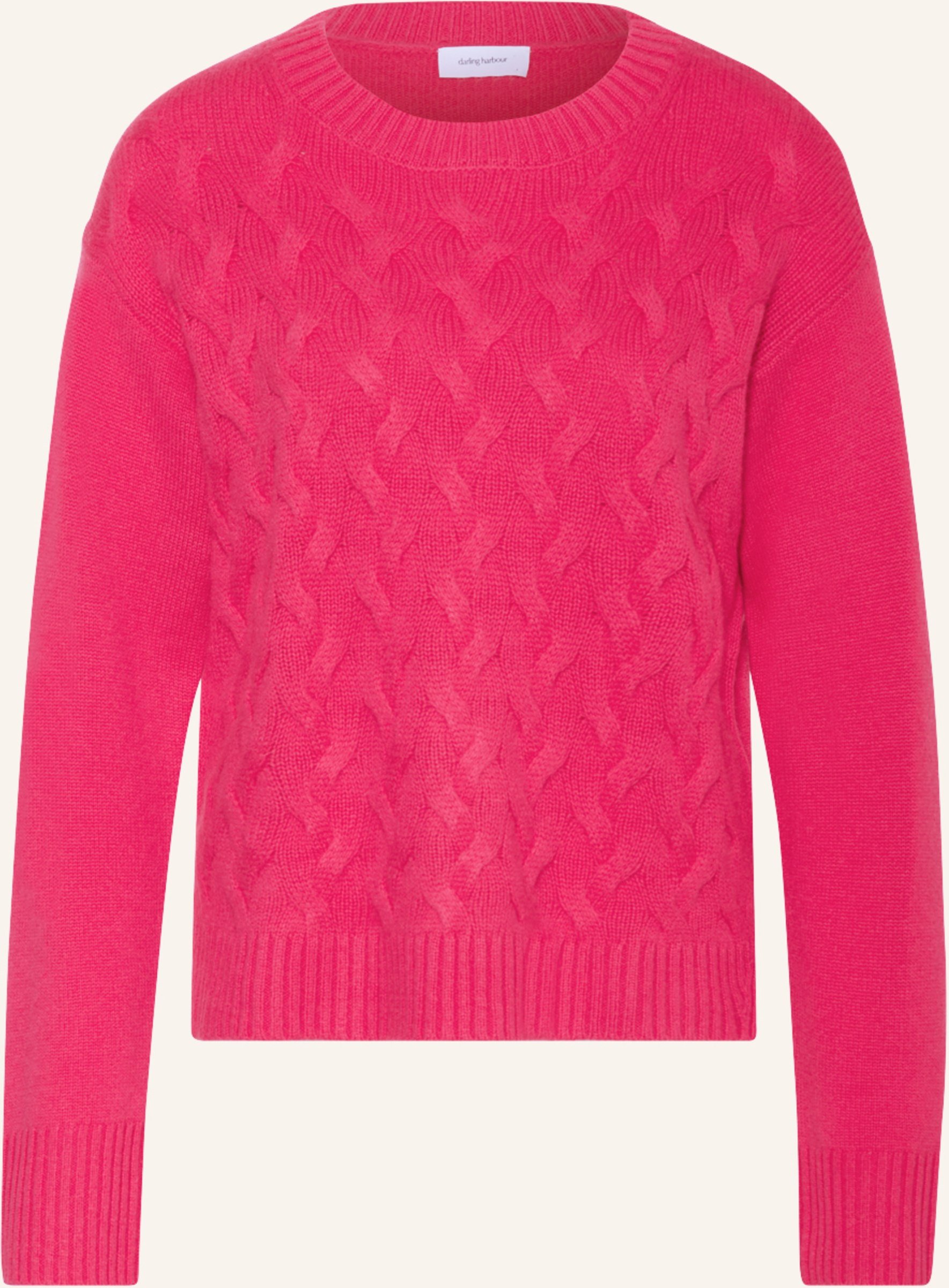 Darling Harbour Pullover Mit Cashmere pink