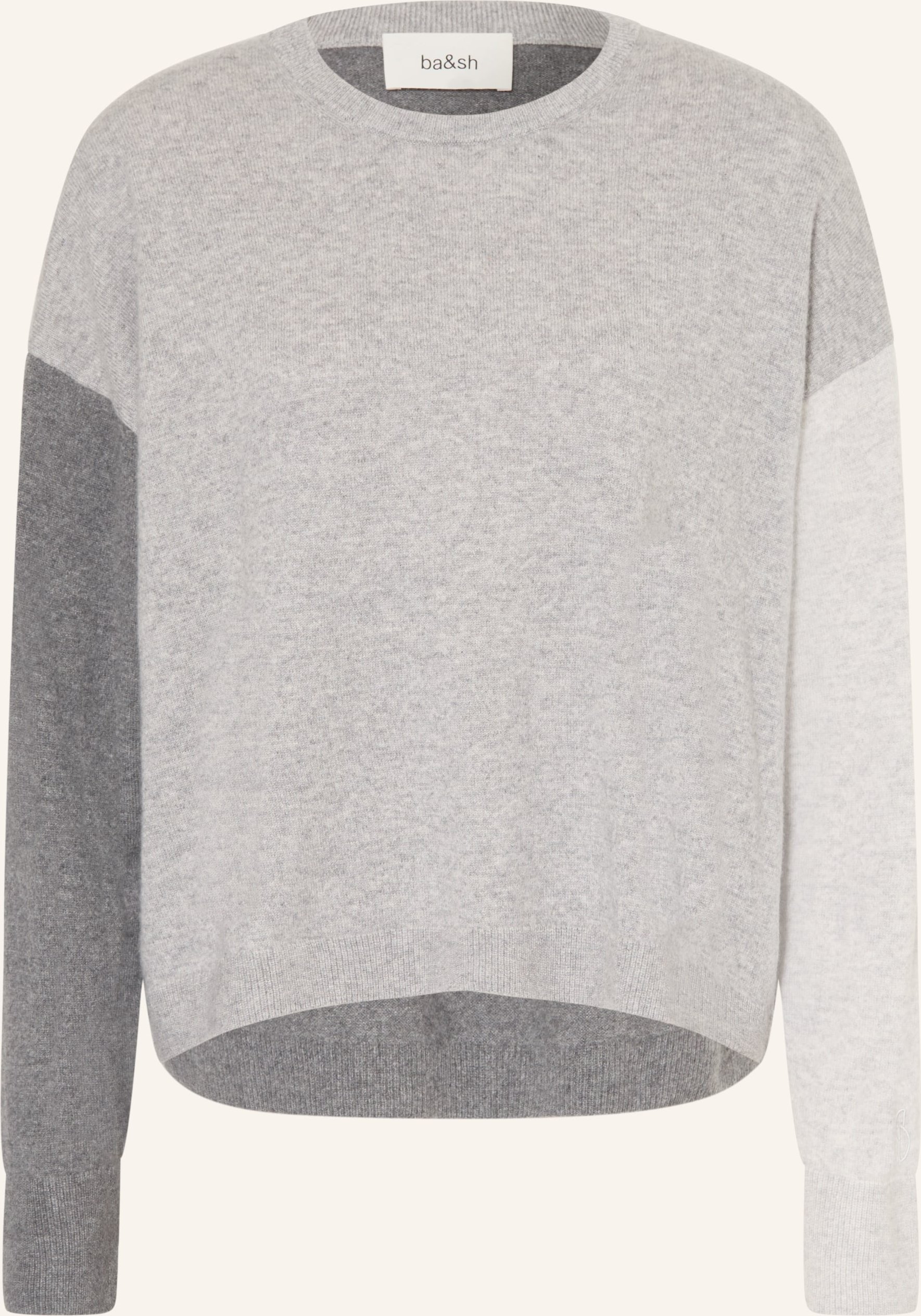 Ba&Sh Cashmere-Pullover Chaya grau