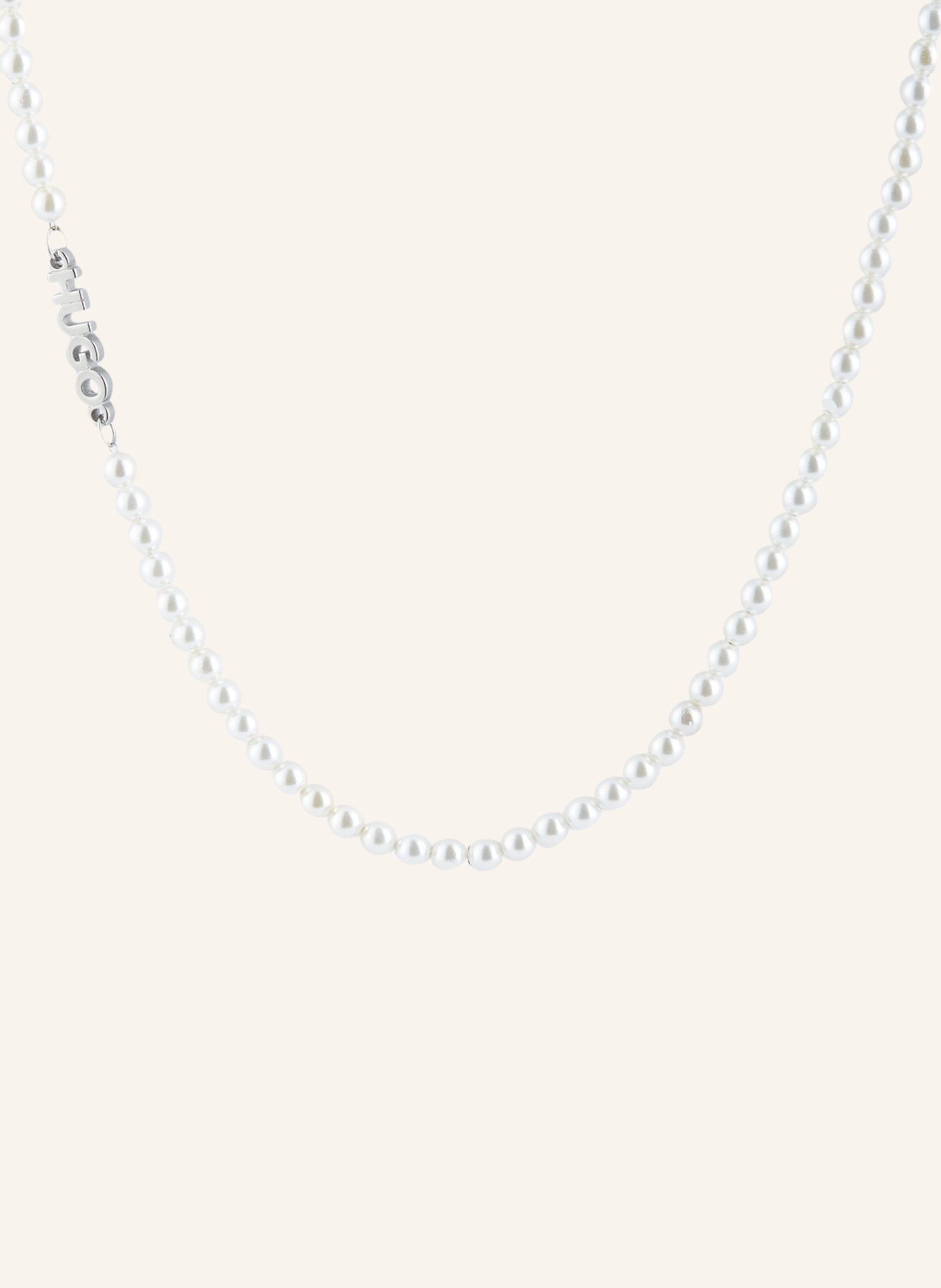 Hugo Halskette Smallpearl weiss