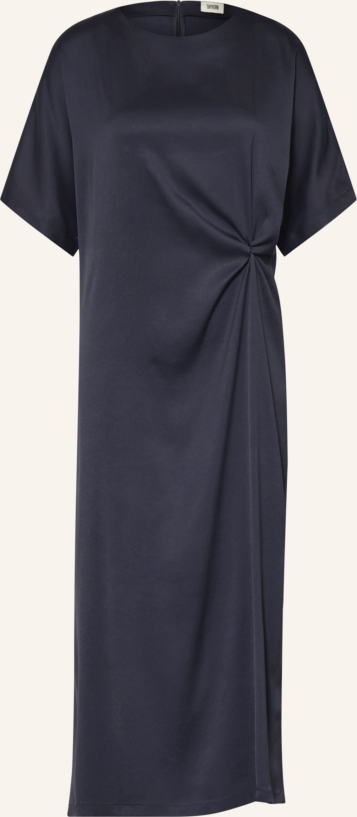 Drykorn Kleid In Wickeloptik blau